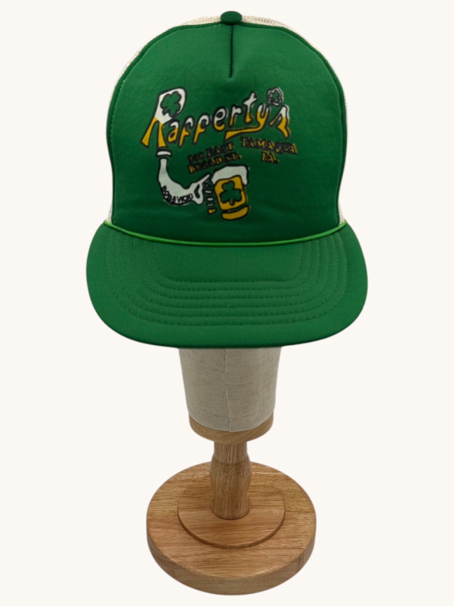 90s Rafferty's Green Trucker Hat