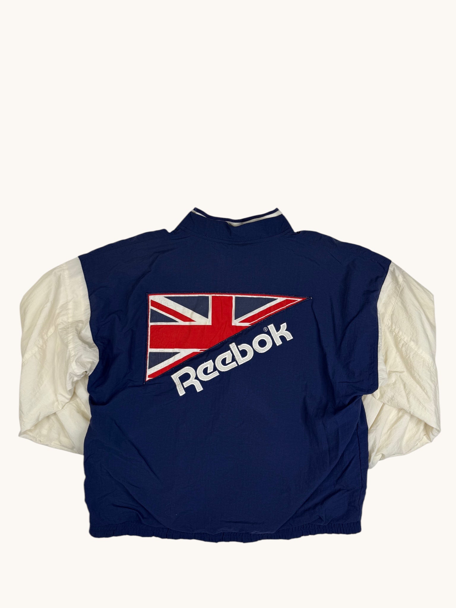 90s Reebok Navy Windbreaker - L