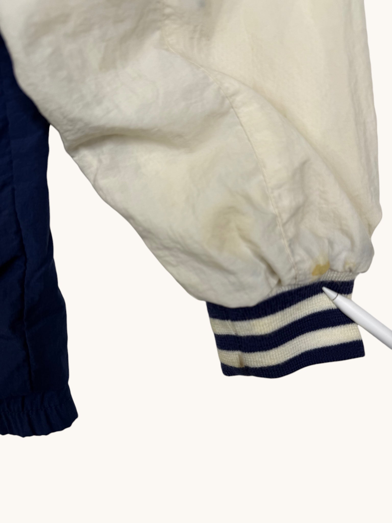 90s Reebok Navy Windbreaker - L