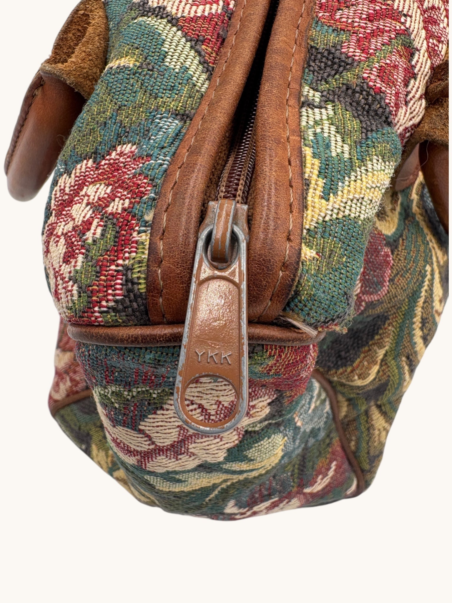 80s Orvis Floral Tapestry Carpet Bag