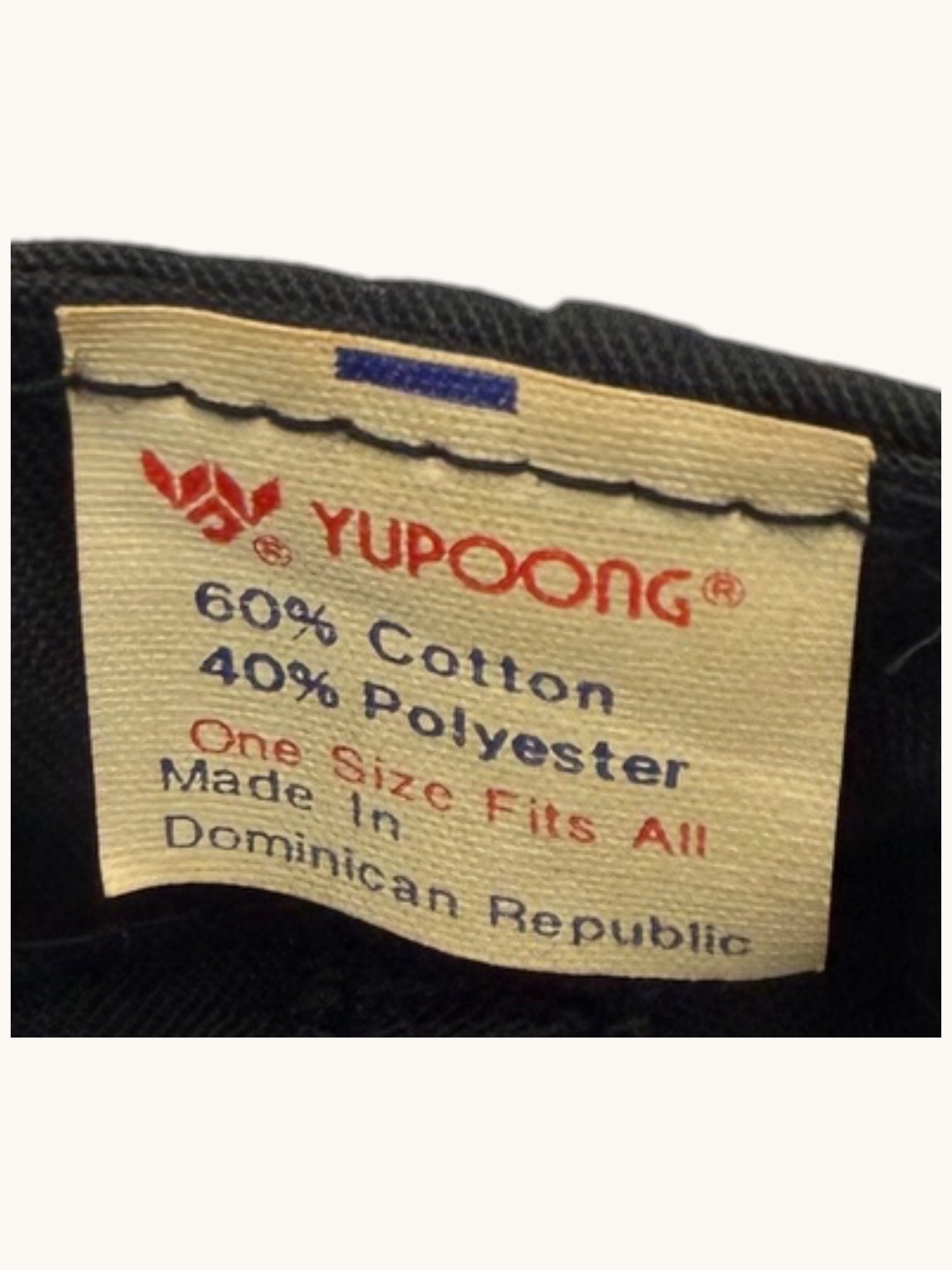 90s Yupoong Blue Black NASCAR Snapback