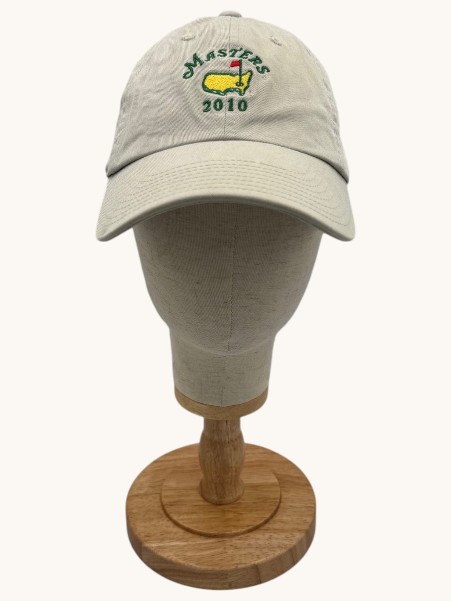 2010 American Needle Masters Beige Baseball Cap