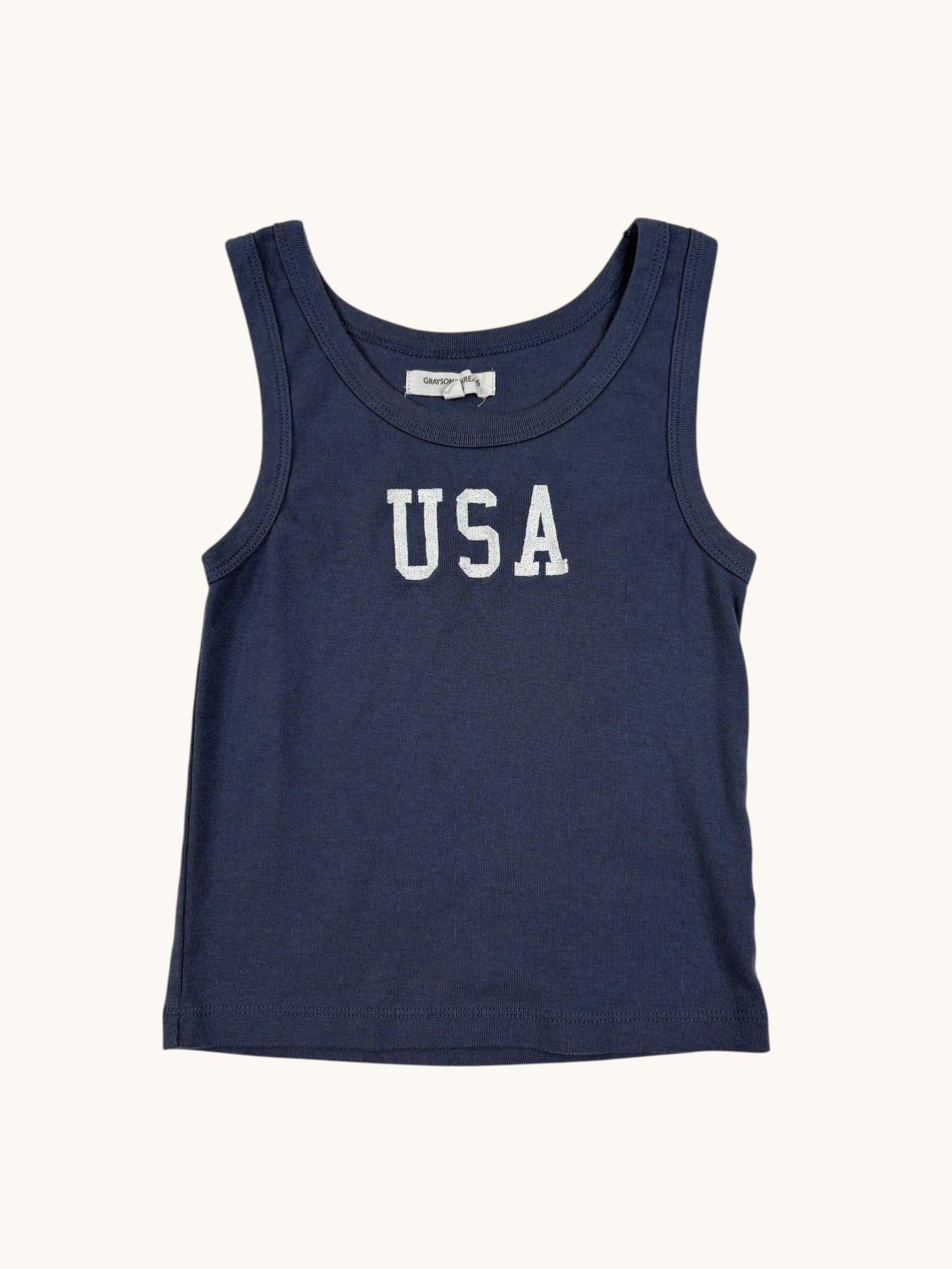 Grayson Threads Navy USA Tank - XS