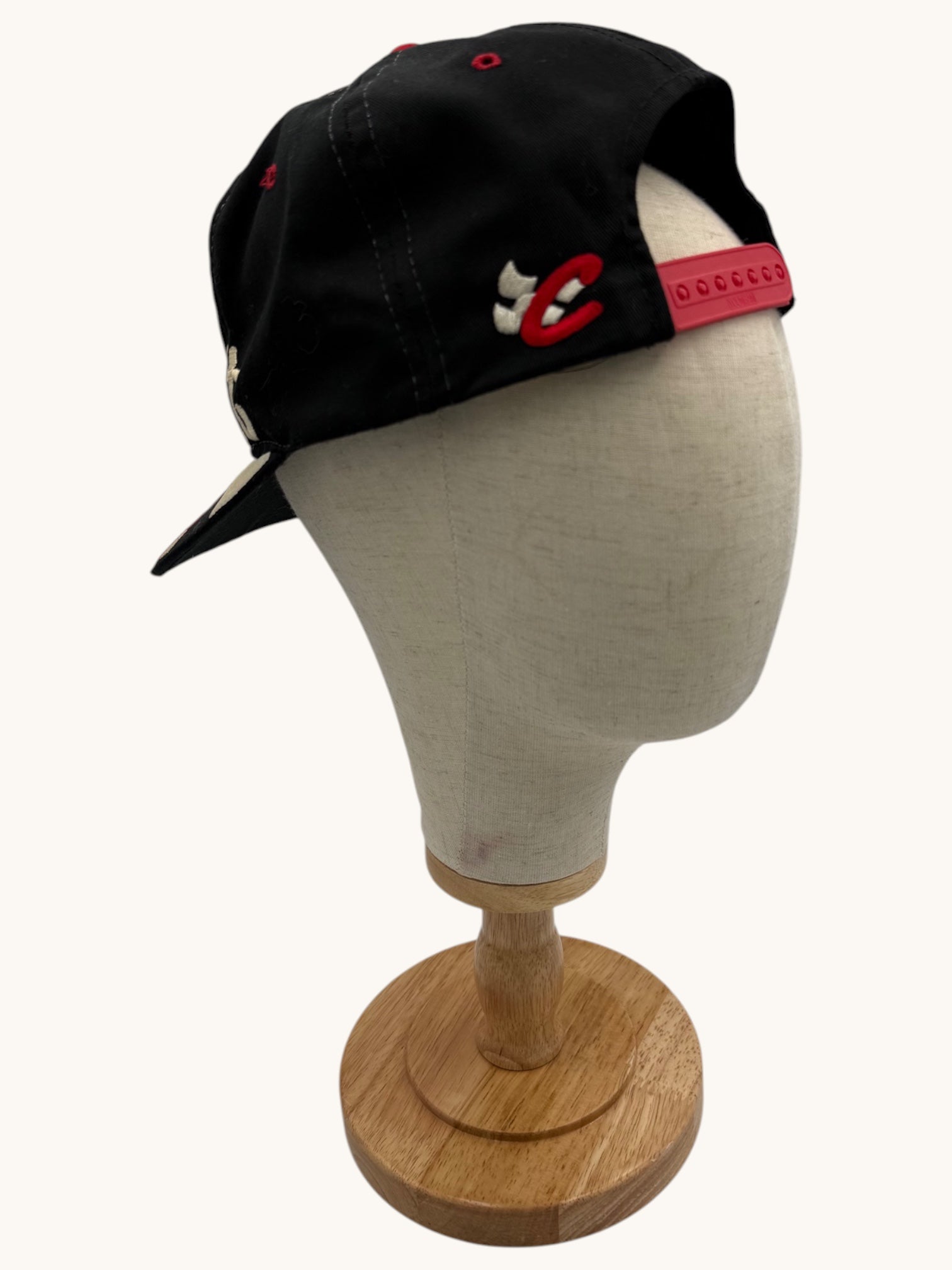 90s Chase Authentics Goodwrench Dale Earnhardt Sr #3 Black Checkered Snapback