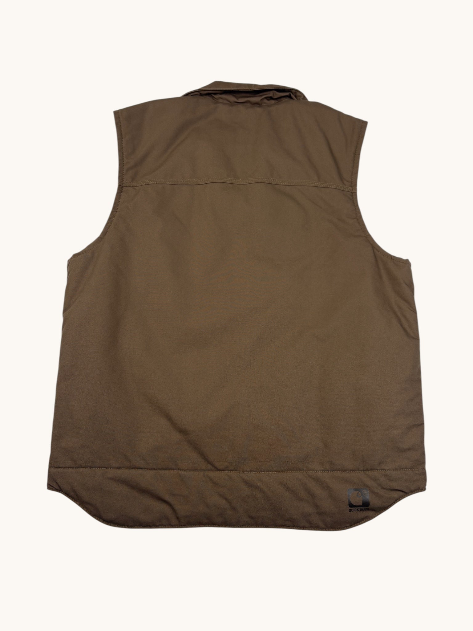 00s Carhartt Brown Vest - M