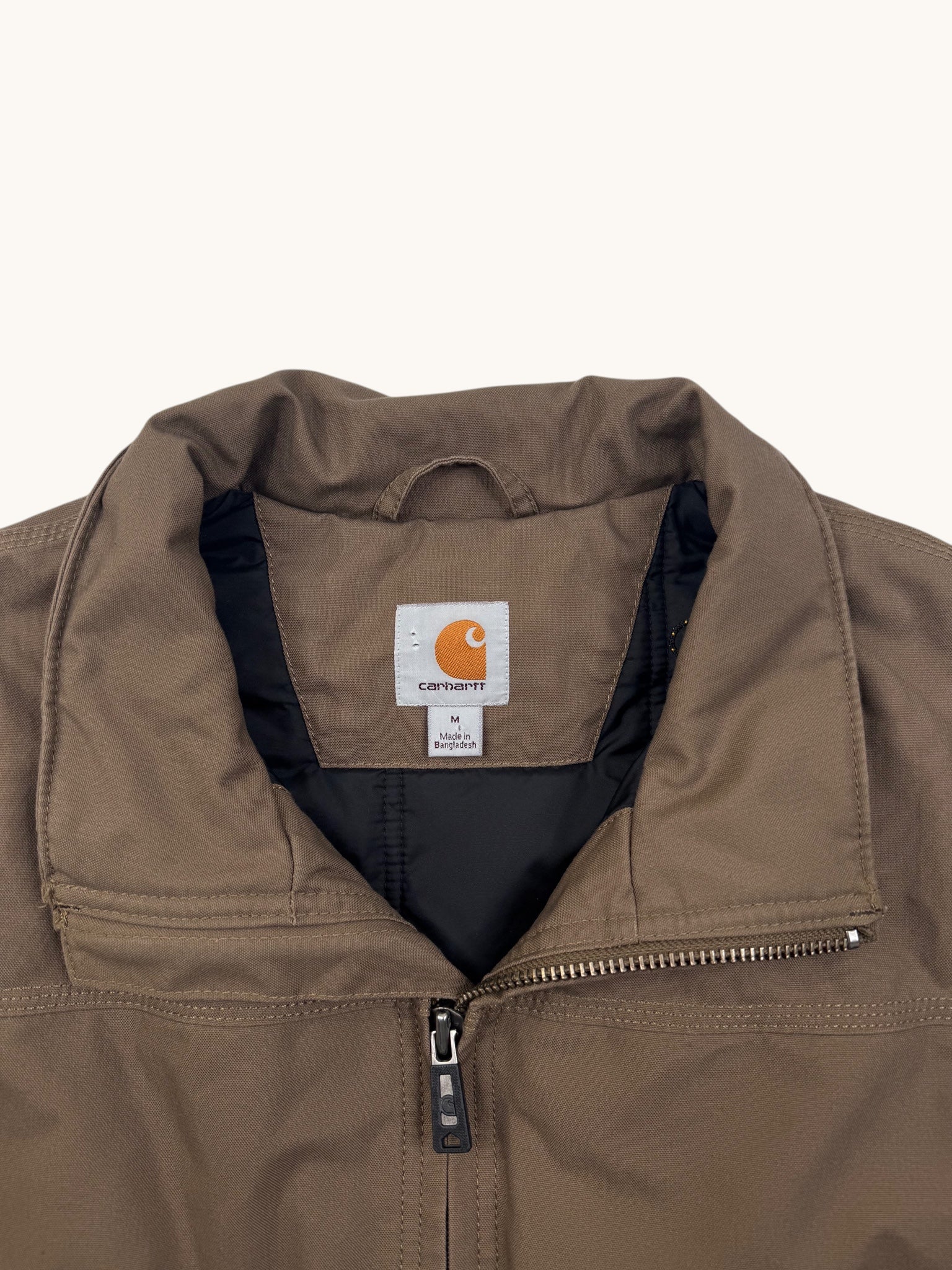 00s Carhartt Brown Vest - M