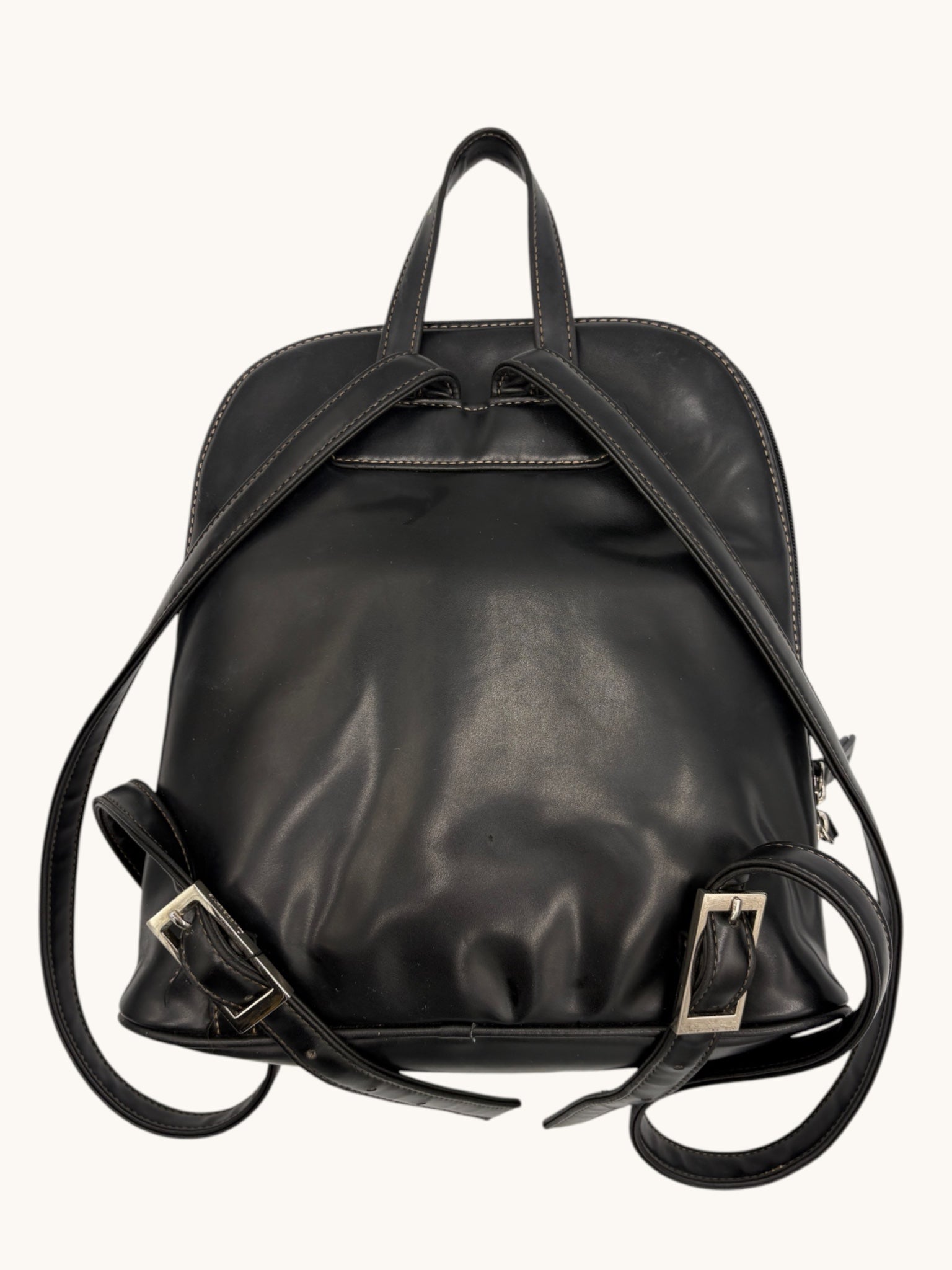 90s Liz Claiborne Black Mini Backpack