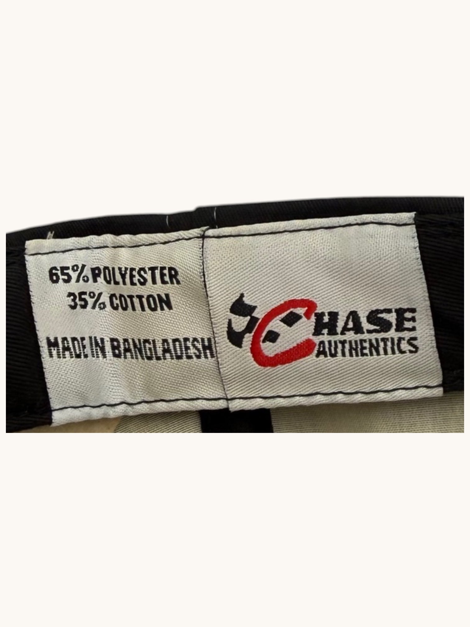 90s Chase Authentics Black Red Dale Earnhardt Sr #3 Adjustable Cap