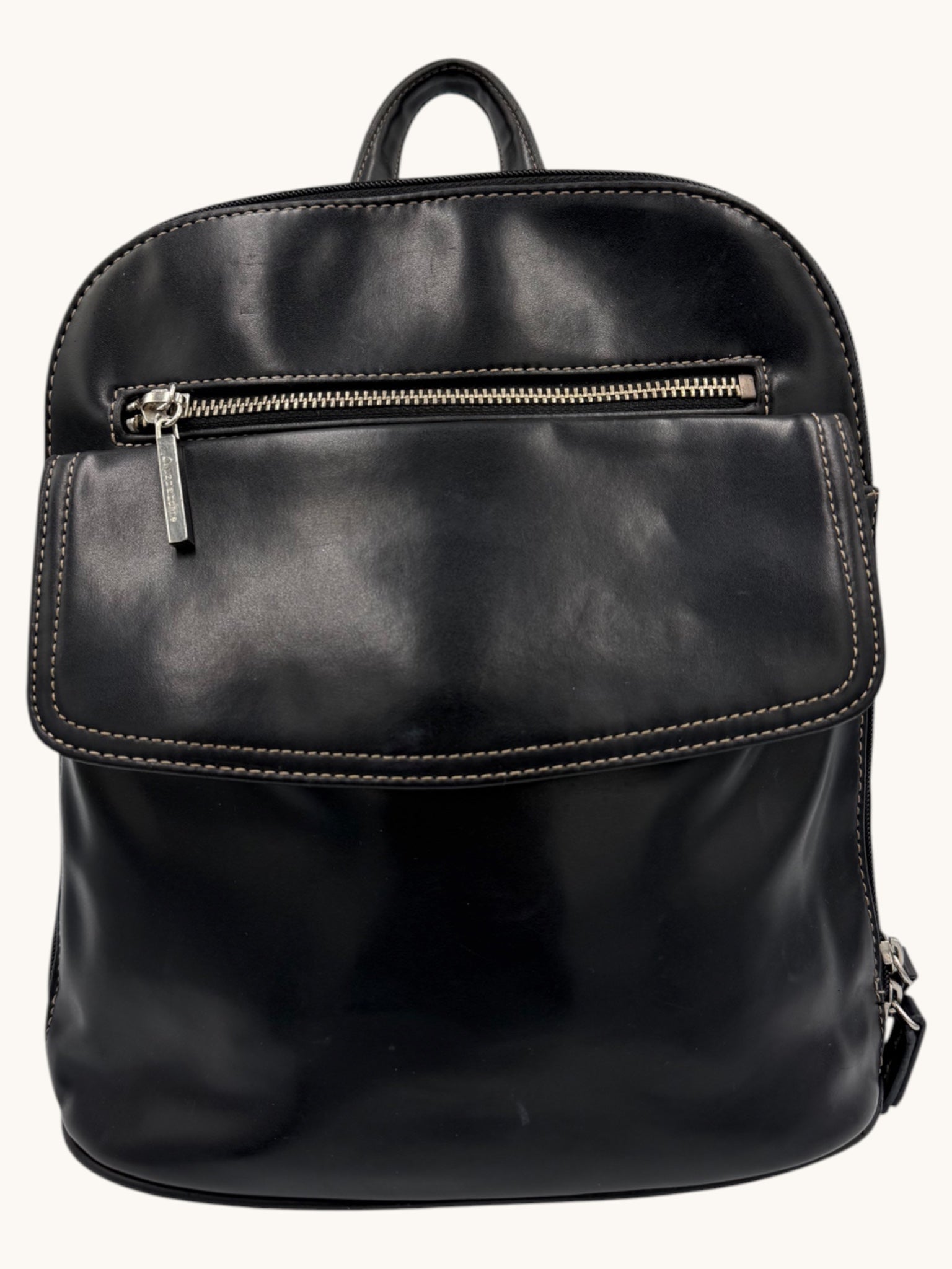 90s Liz Claiborne Black Mini Backpack