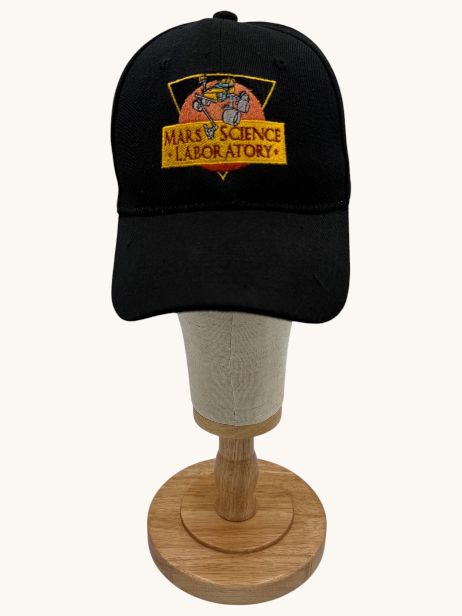 90s OTTO Black Mars Science Lab Baseball Hat