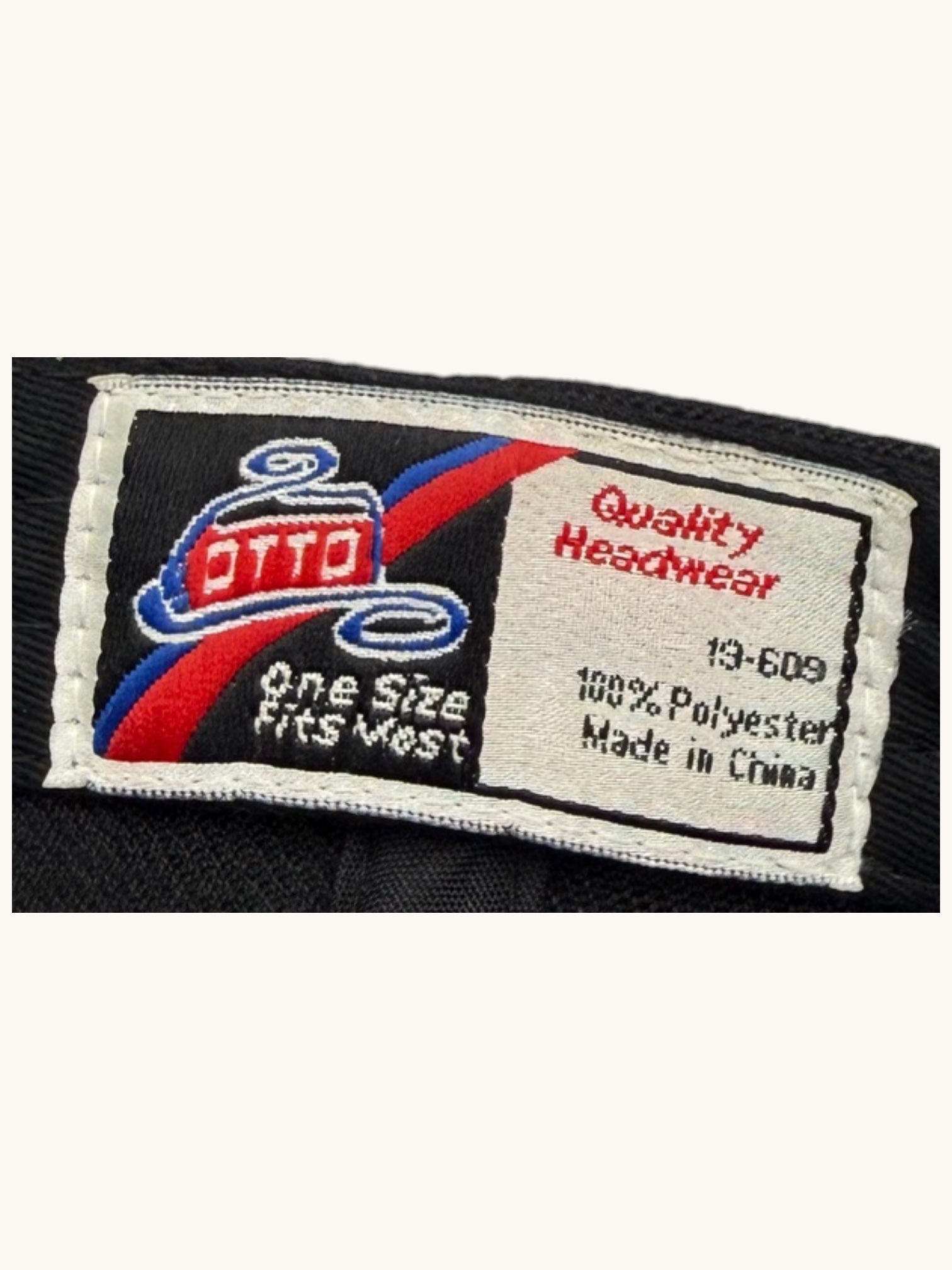 90s OTTO Black Mars Science Lab Baseball Hat