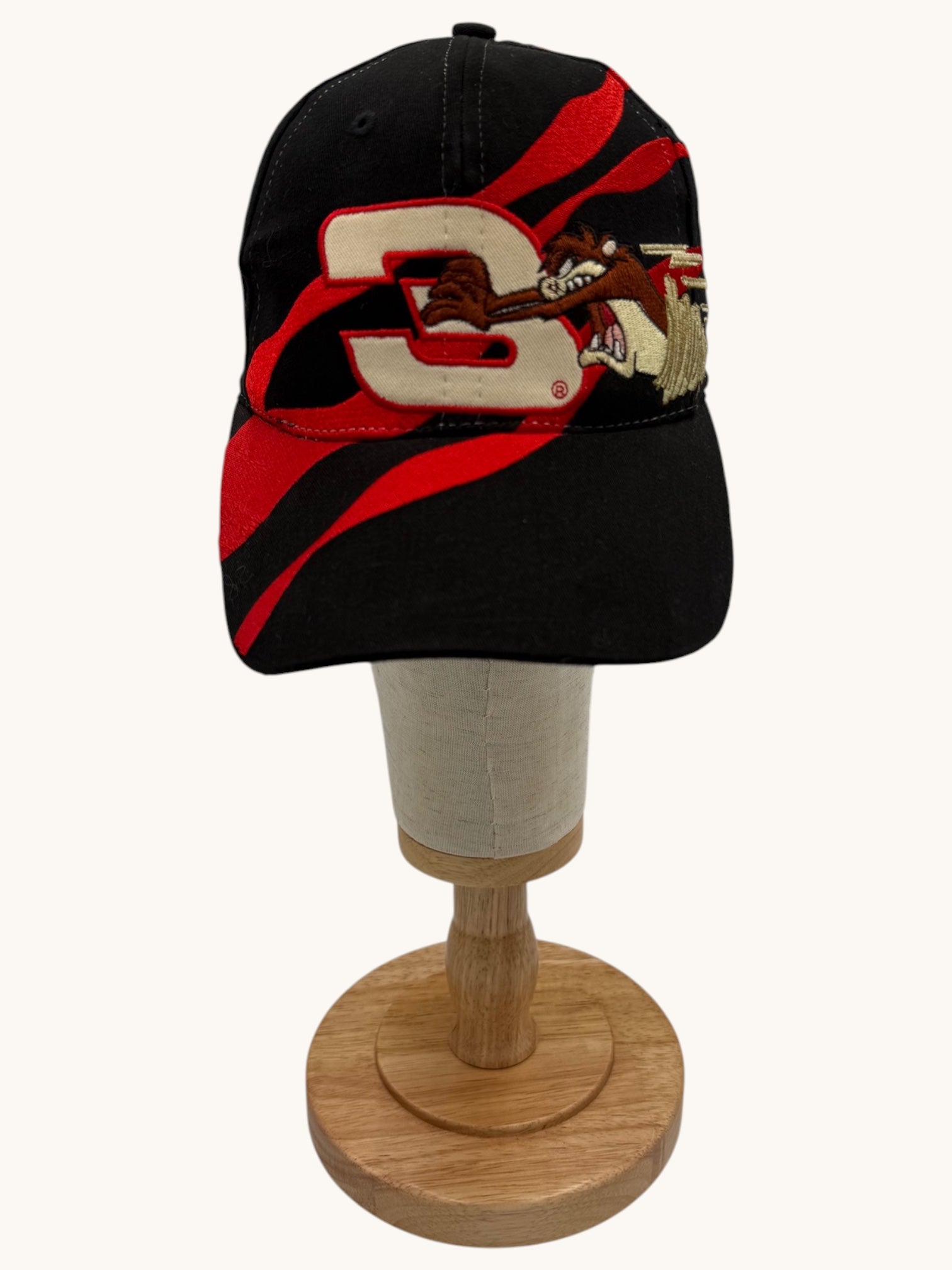 90s Competitors View Red Black Taz Dale Earnhardt Sr #3 Snapback