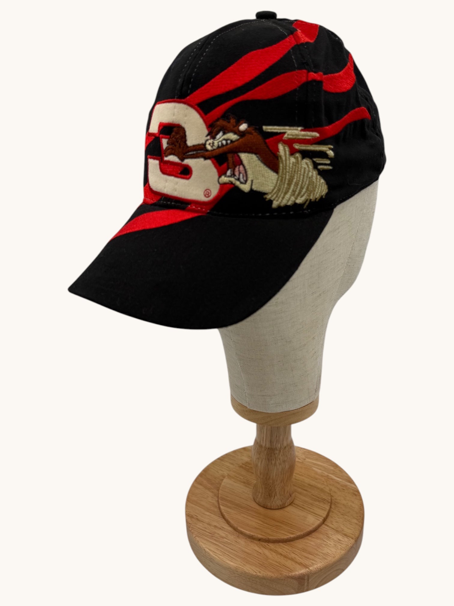 90s Competitors View Red Black Taz Dale Earnhardt Sr #3 Snapback