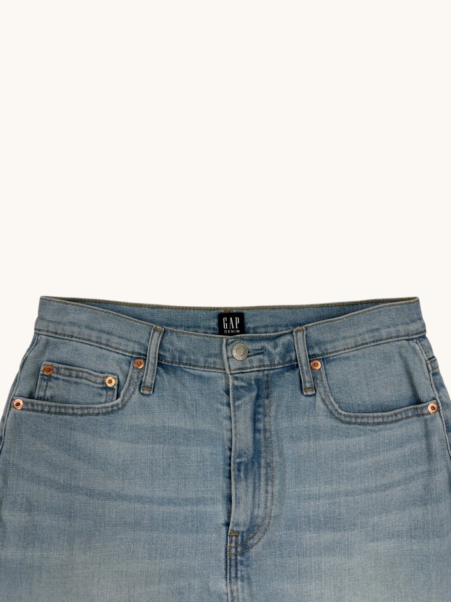 Gap Light Wash Denim Skirt - 29