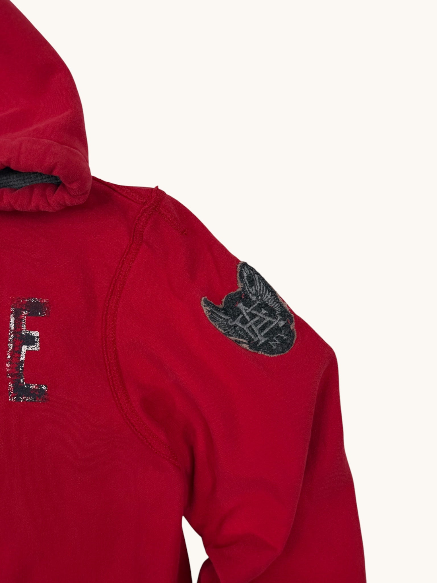 00s American Eagle Red Hoodie - S