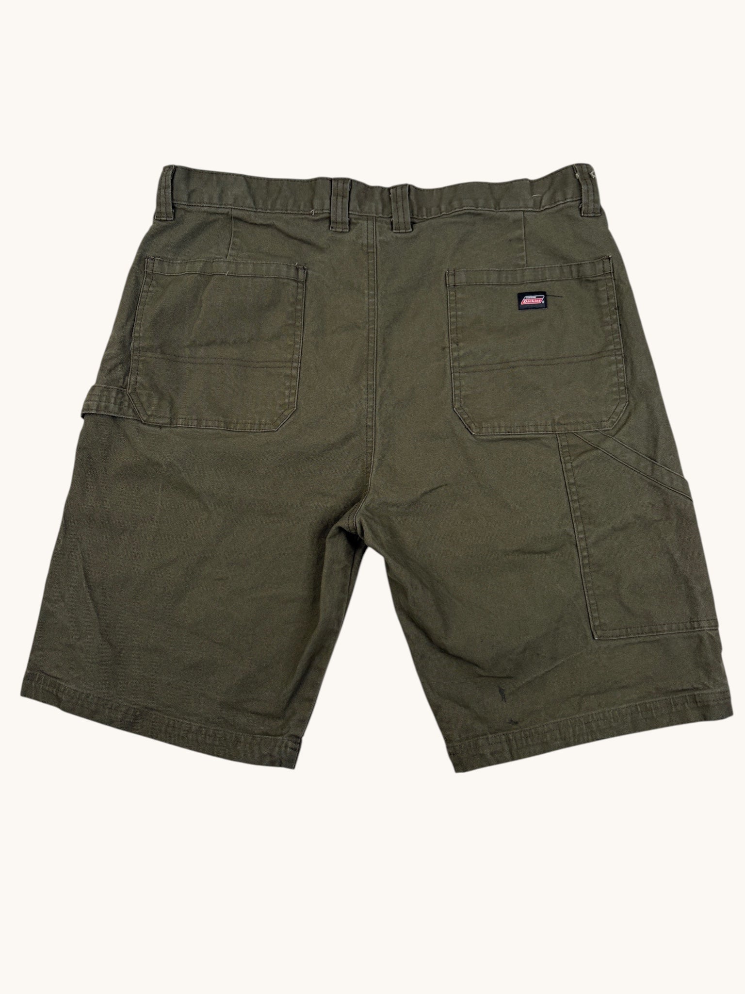 90s Dickies Green Cargo Shorts - 38