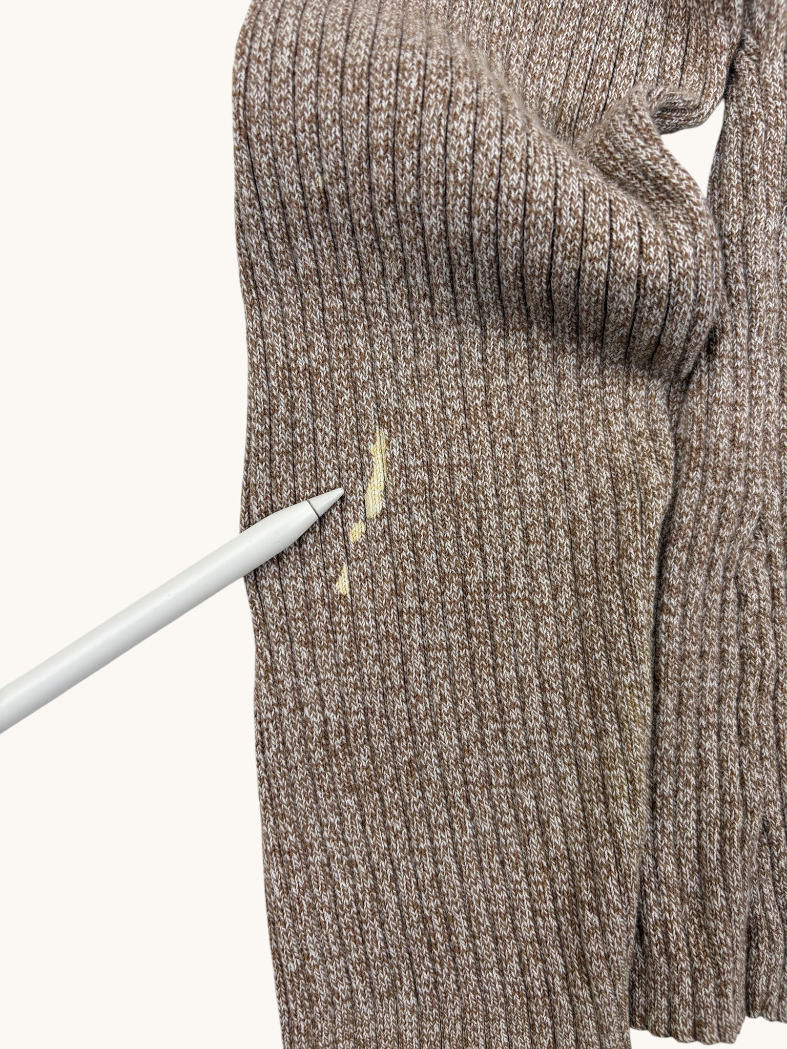 90s Villager Sport Beige Turtleneck Sweater - M