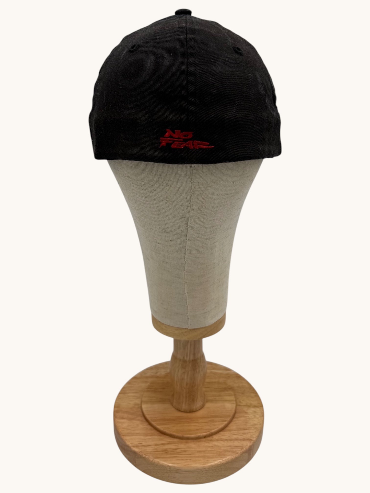 00s No Fear Black Flame Fitted Cap - L/XL