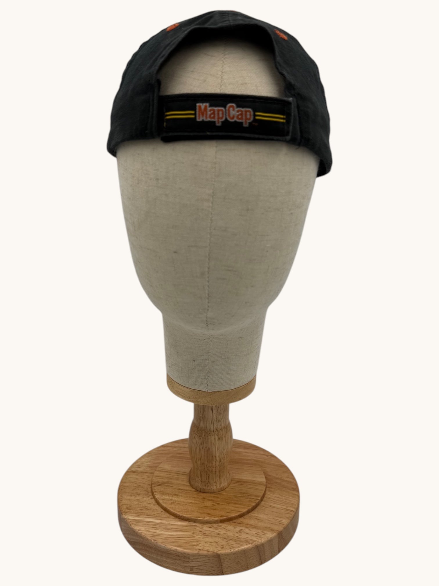 90s Falcon Headwear Inc. Black Maryland Baseball Cap