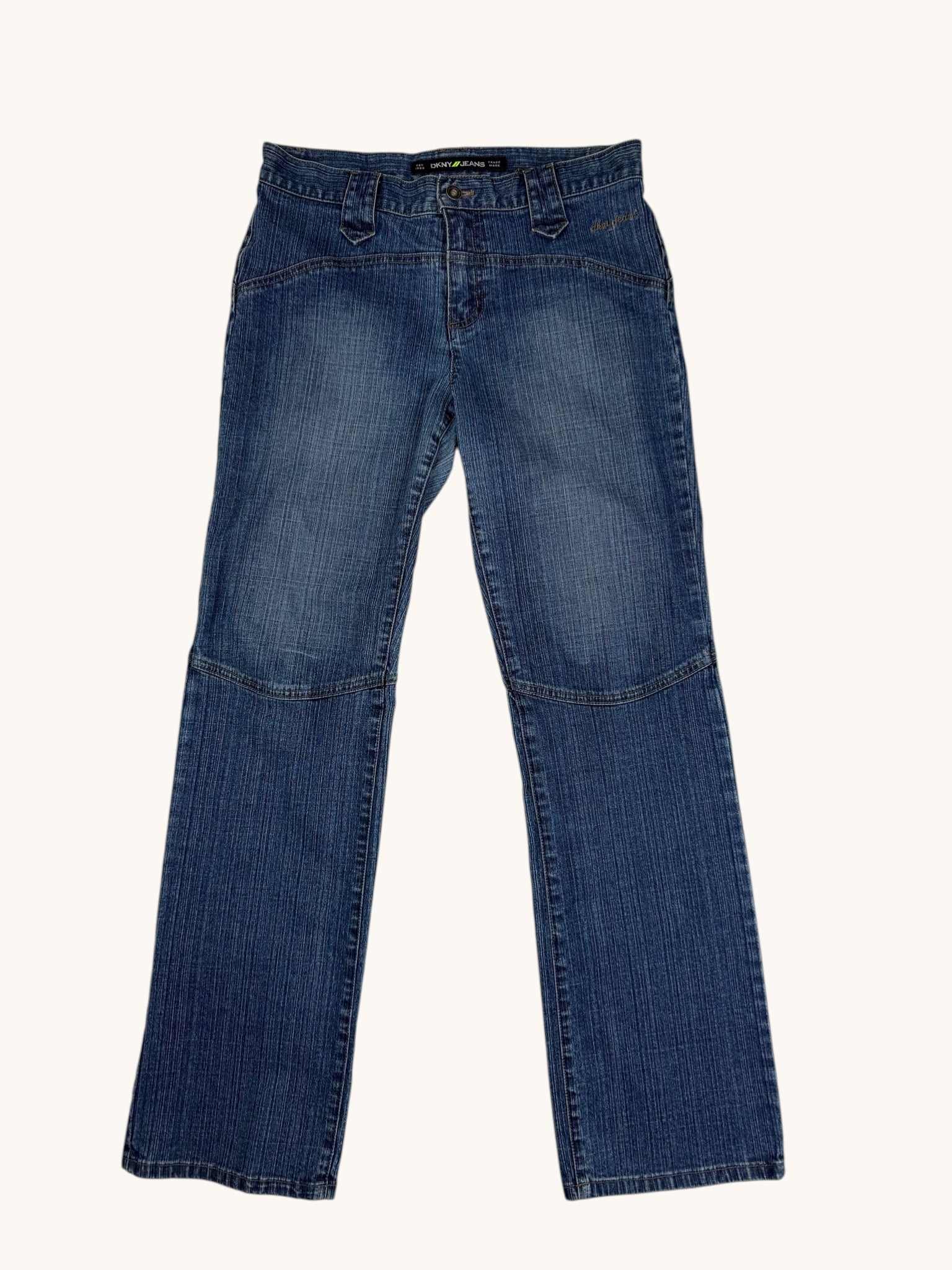 90s DKNY Jeans Wide Leg Pants - 8