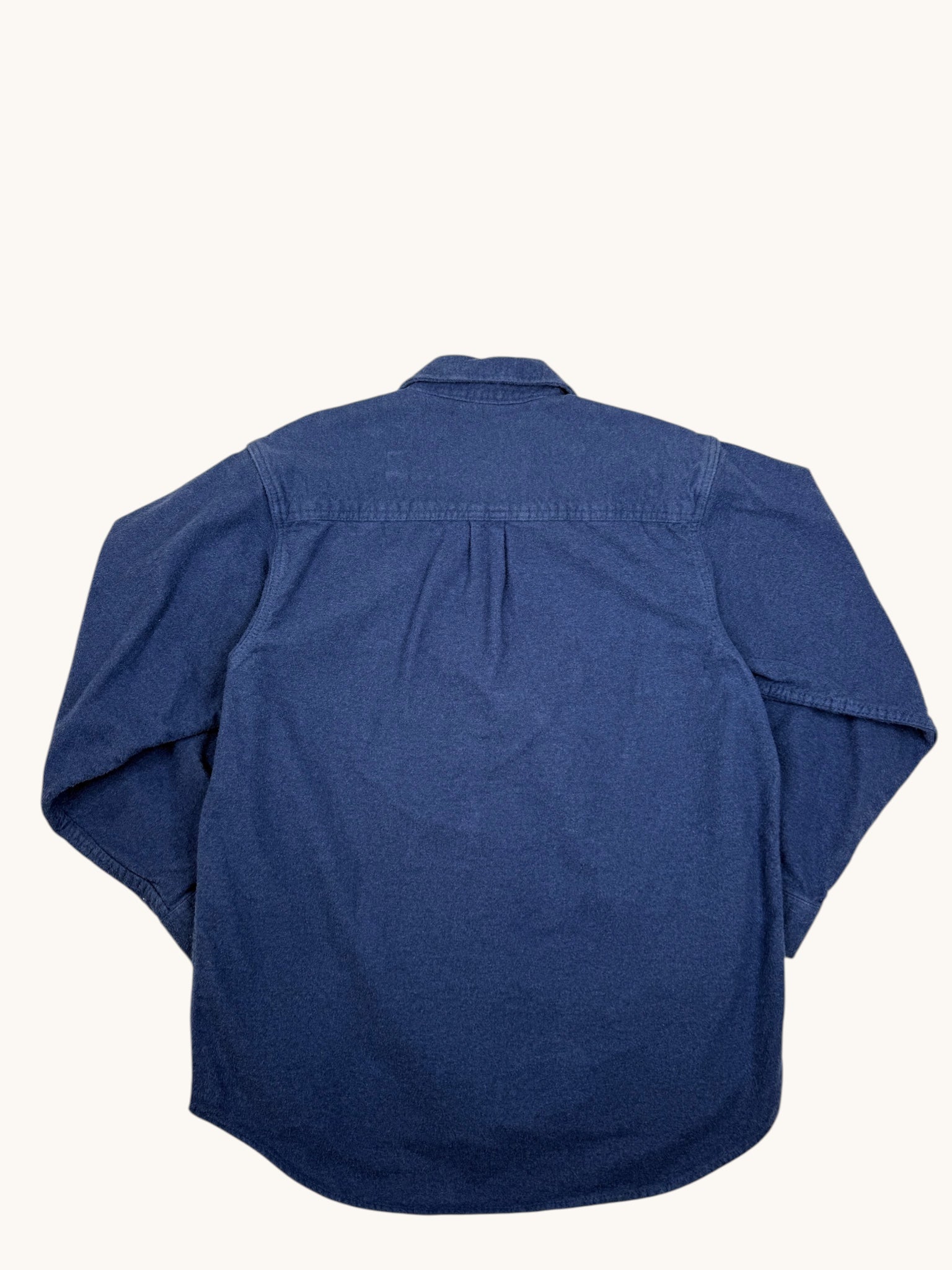 90s Field & Stream Blue Cotton Button Up Shirt - M