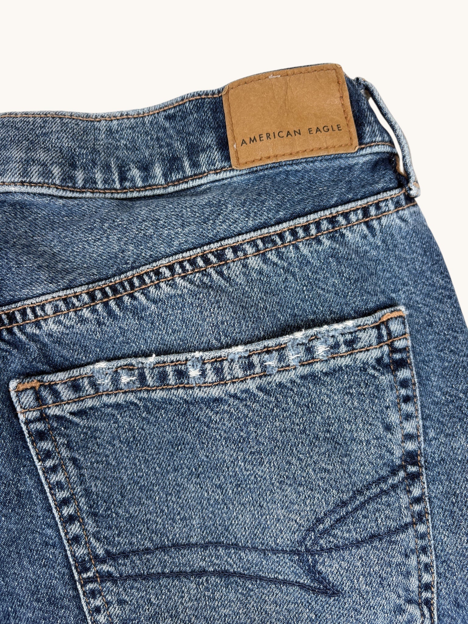00s American Eagle Low Rise Baggy Jeans - 6S