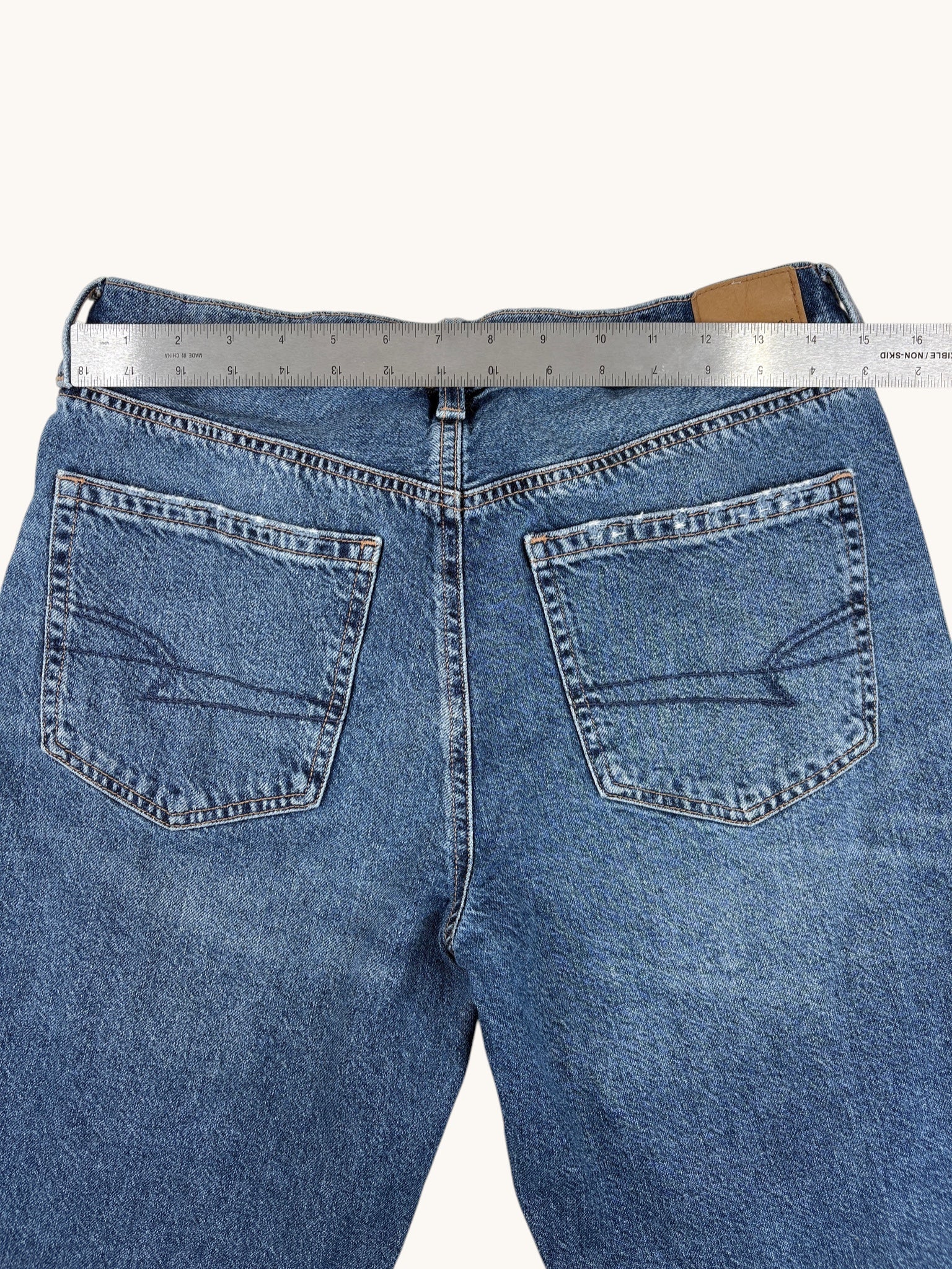 00s American Eagle Low Rise Baggy Jeans - 6S