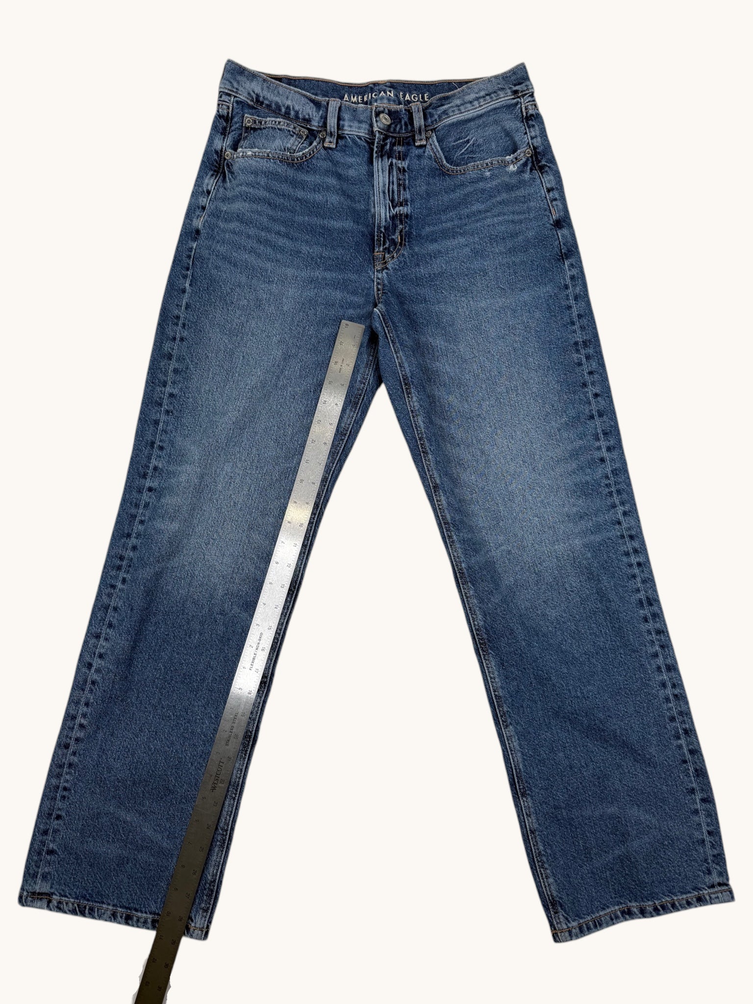 00s American Eagle Low Rise Baggy Jeans - 6S