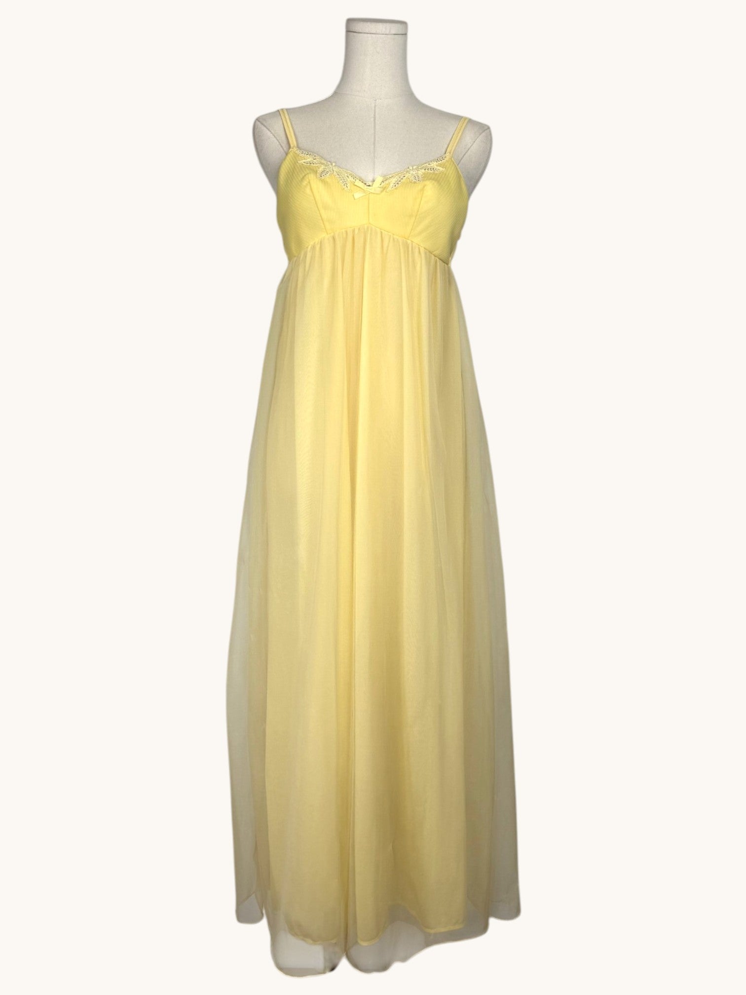 00s Elfe Yellow Maxi Dress - L