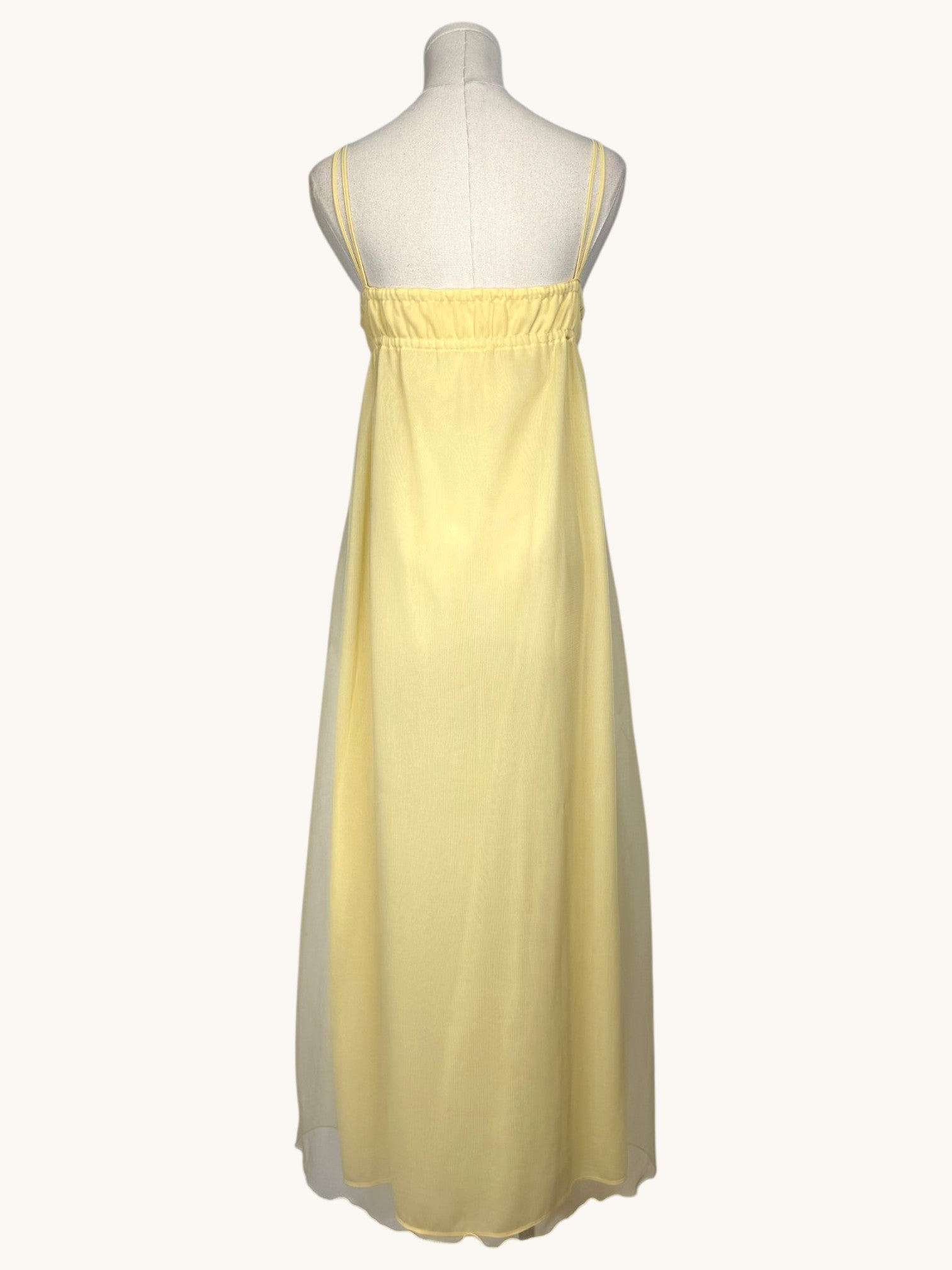 00s Elfe Yellow Maxi Dress - L