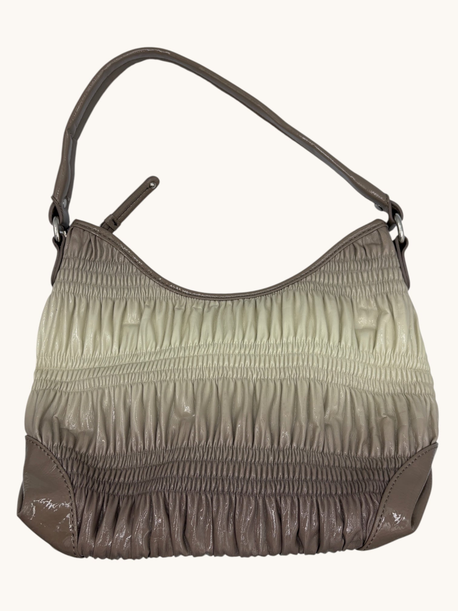 00s Nine West Beige Shoulder Bag
