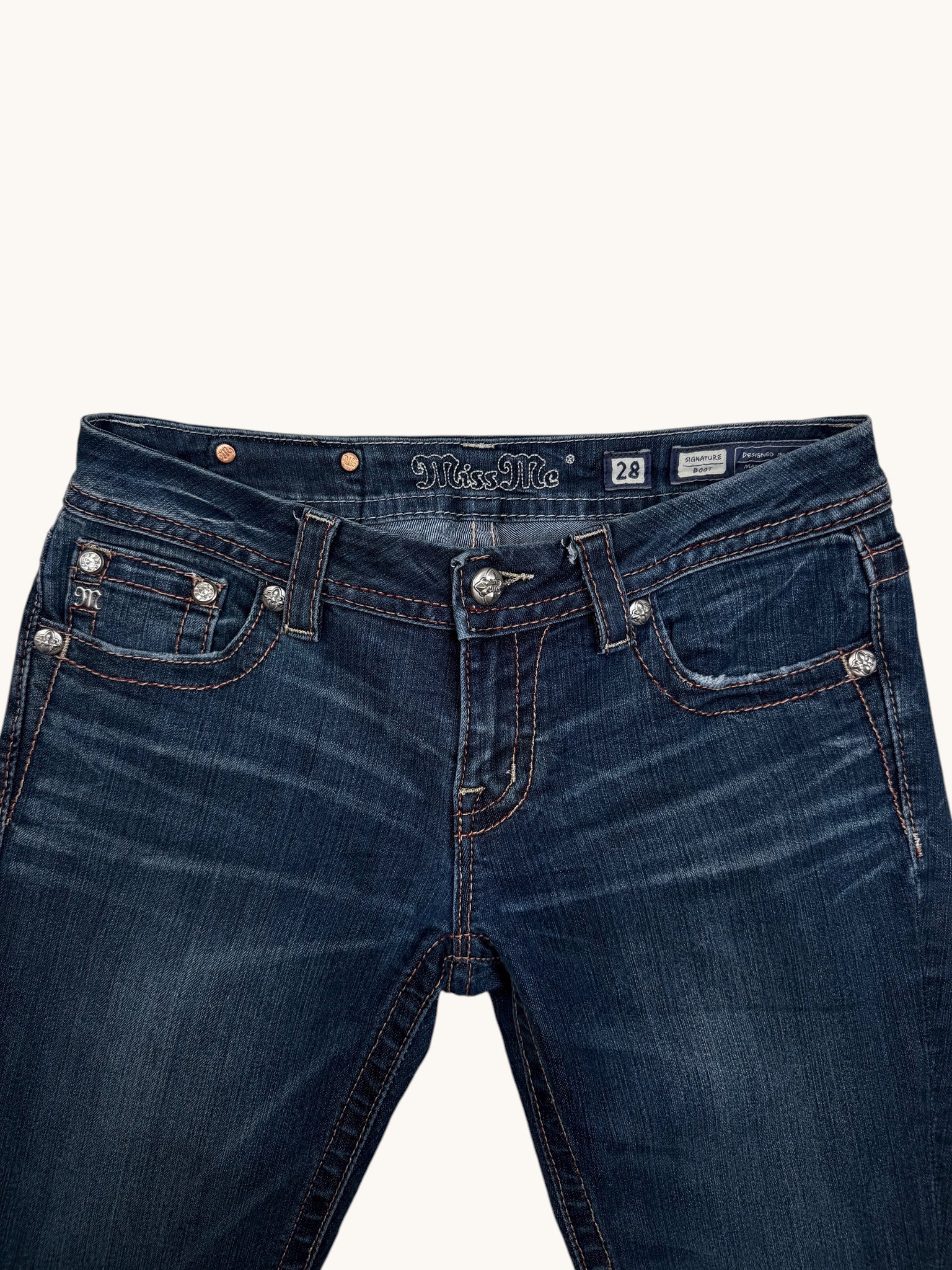 00s MissMe Blue Denim Jeans - 28