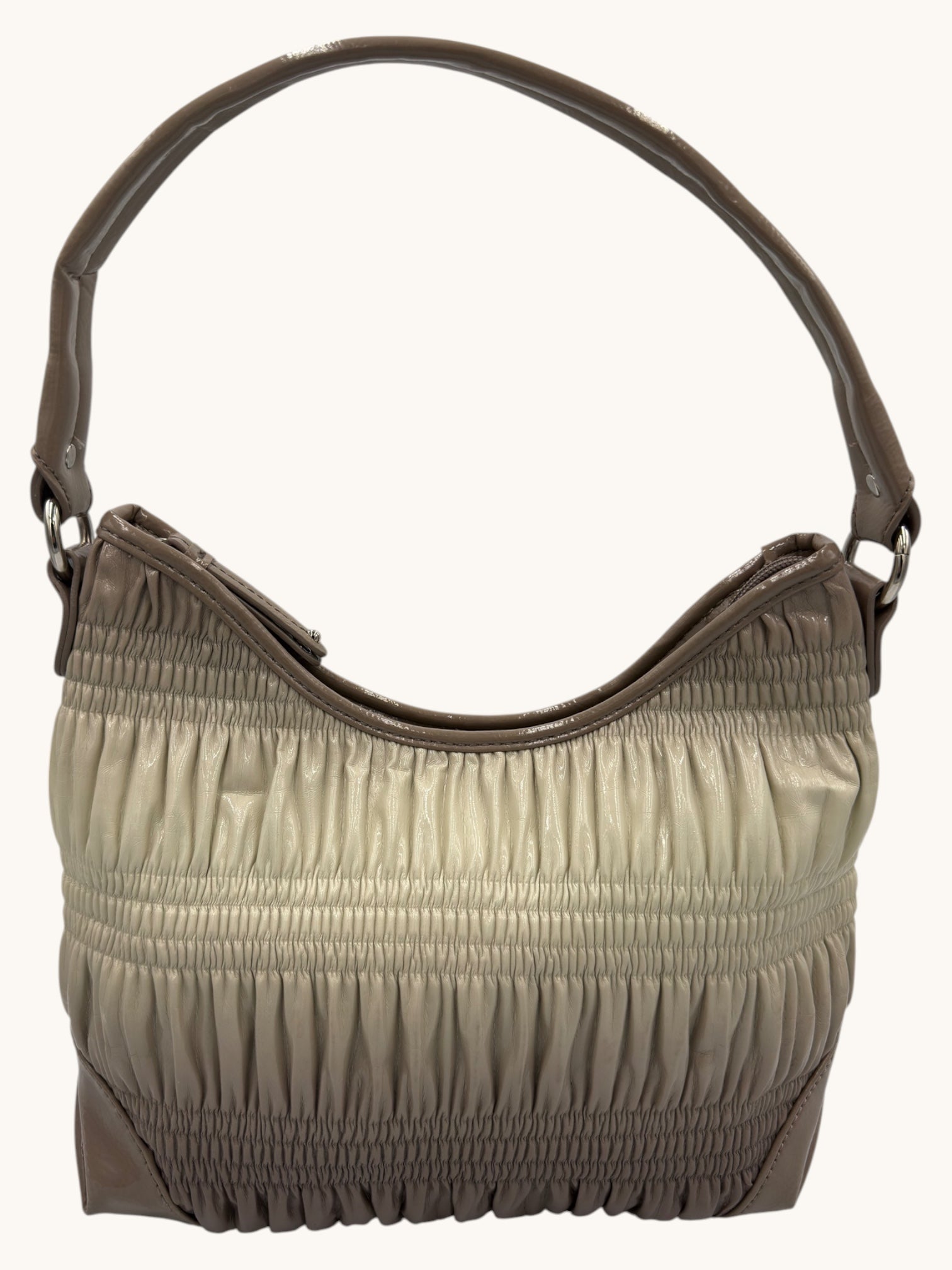 00s Nine West Beige Shoulder Bag