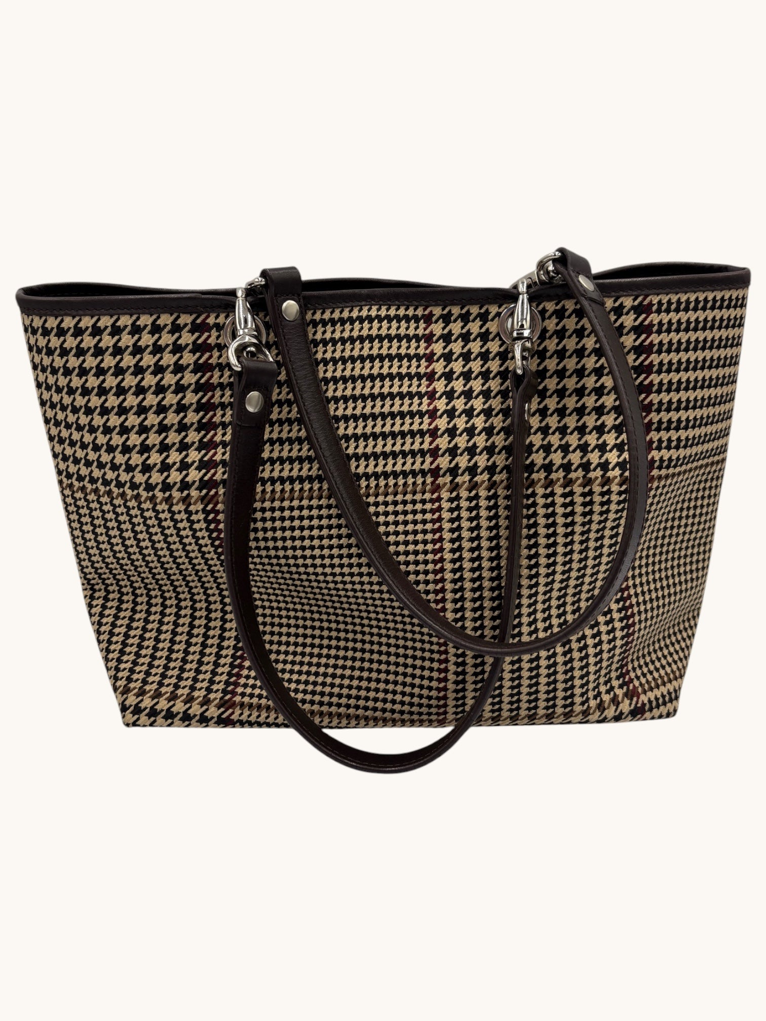 90s Ralph Lauren Plaid Tote Bag