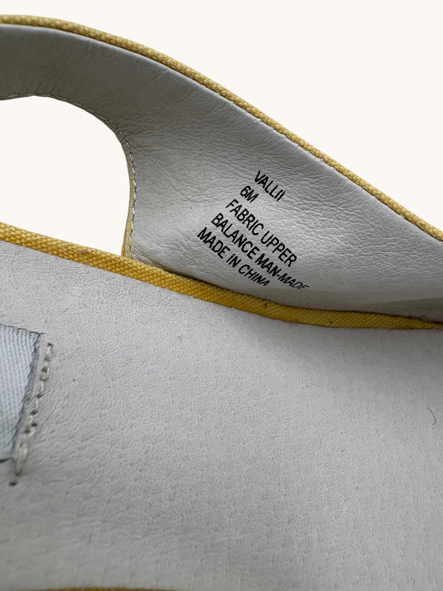 00s Steve Madden Yellow Wedge Sandals - 6 W