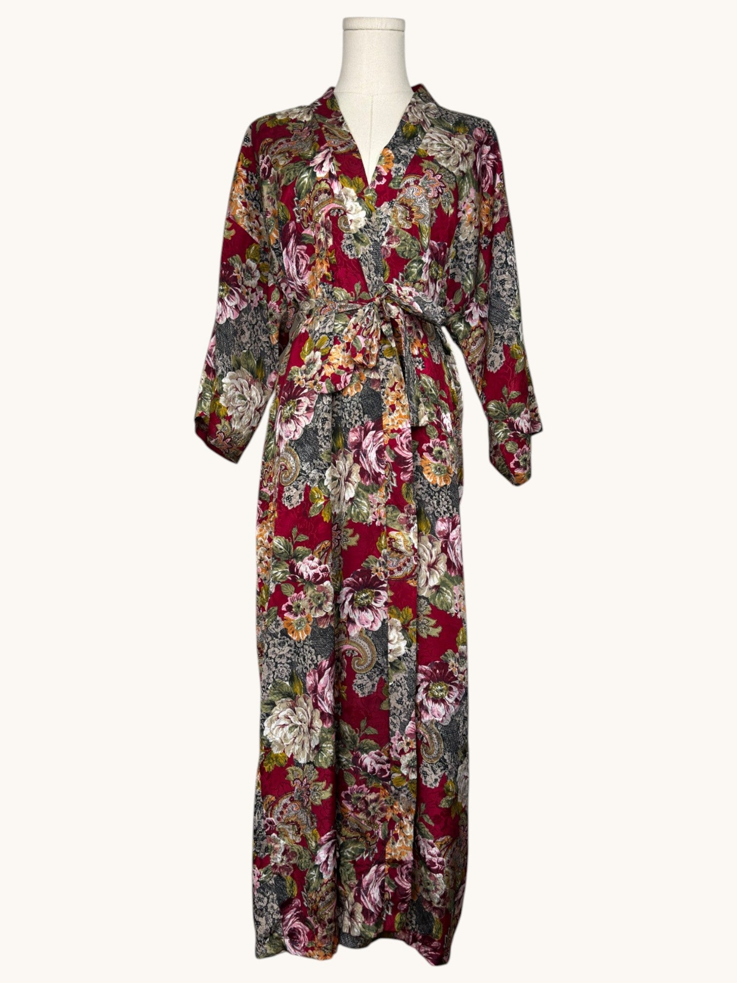 90s L.A. Intimates Floral Robe