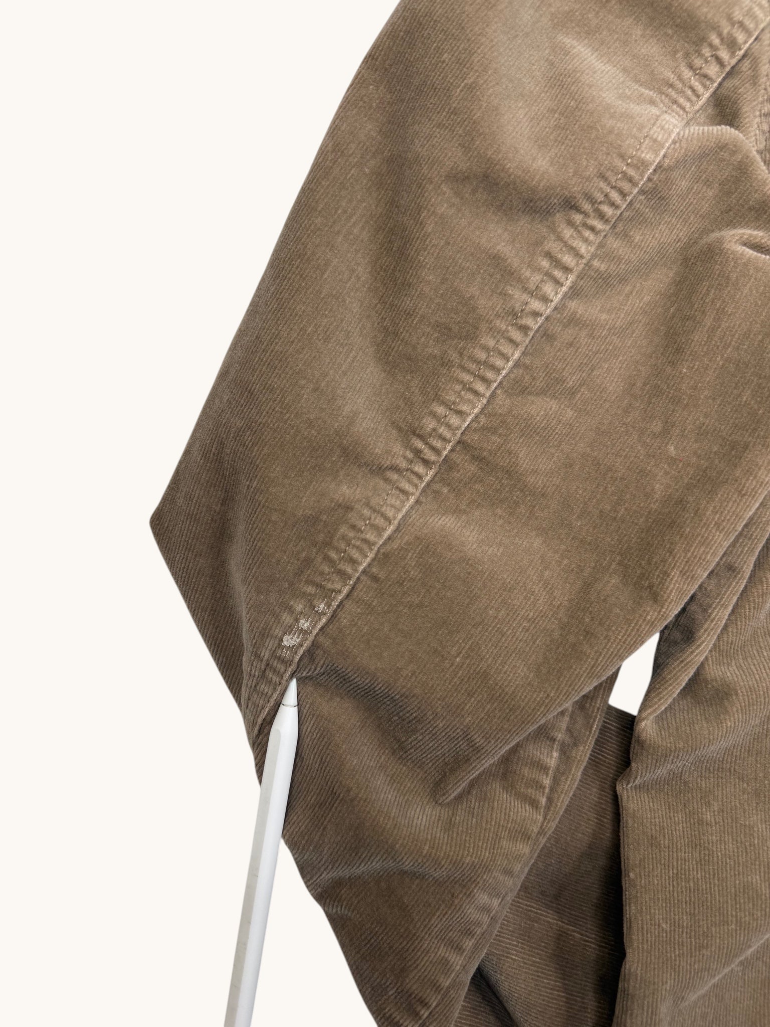 90s Bass Beige Corduroy Jacket - XL