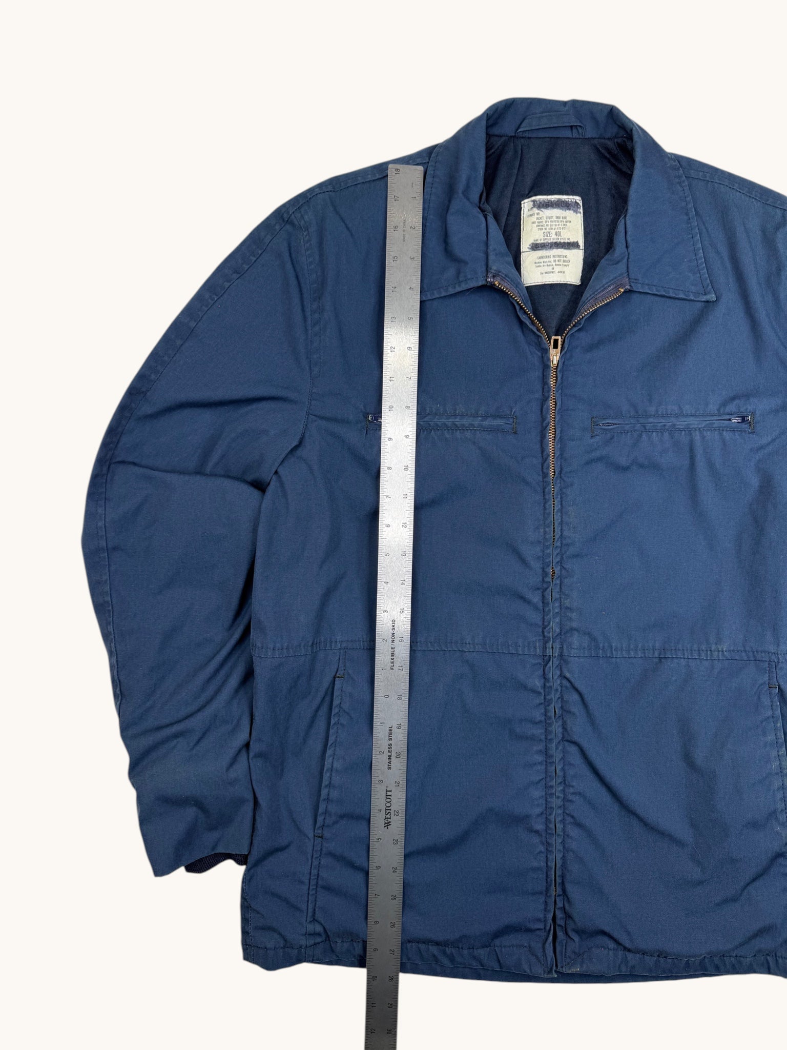 Blue Utility Jacket - 40L