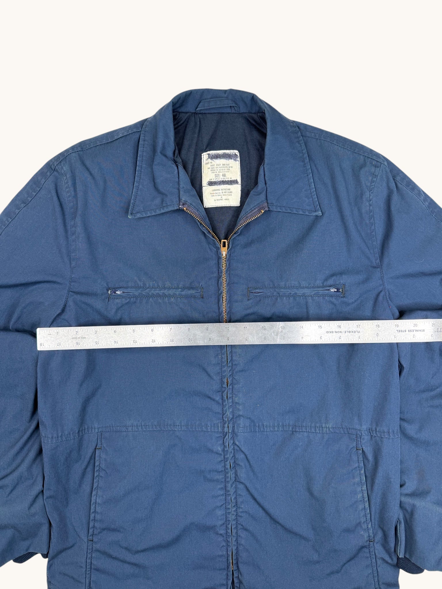 Blue Utility Jacket - 40L