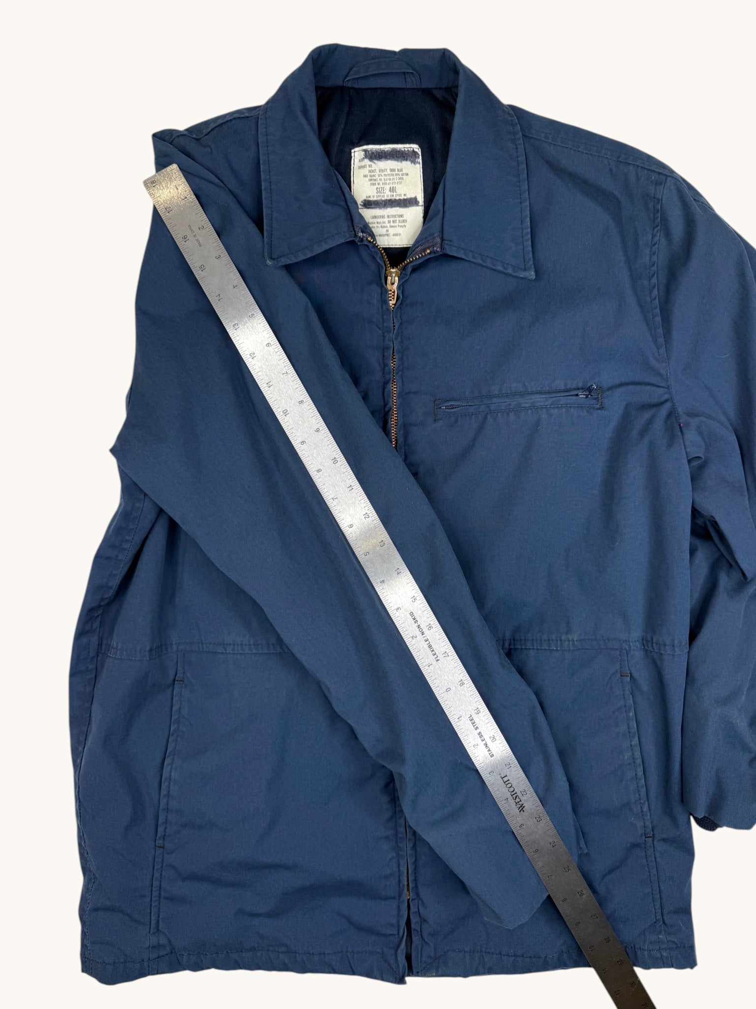 Blue Utility Jacket - 40L