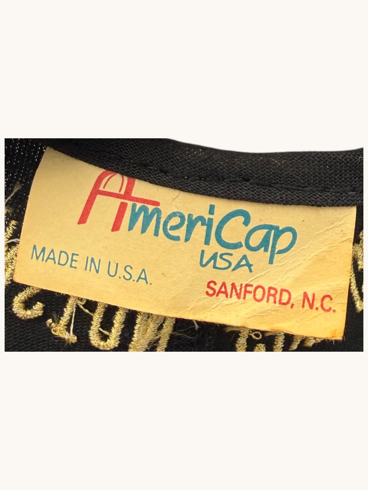 90s AmeriCap Black 7&7 Winston Cup Snapback