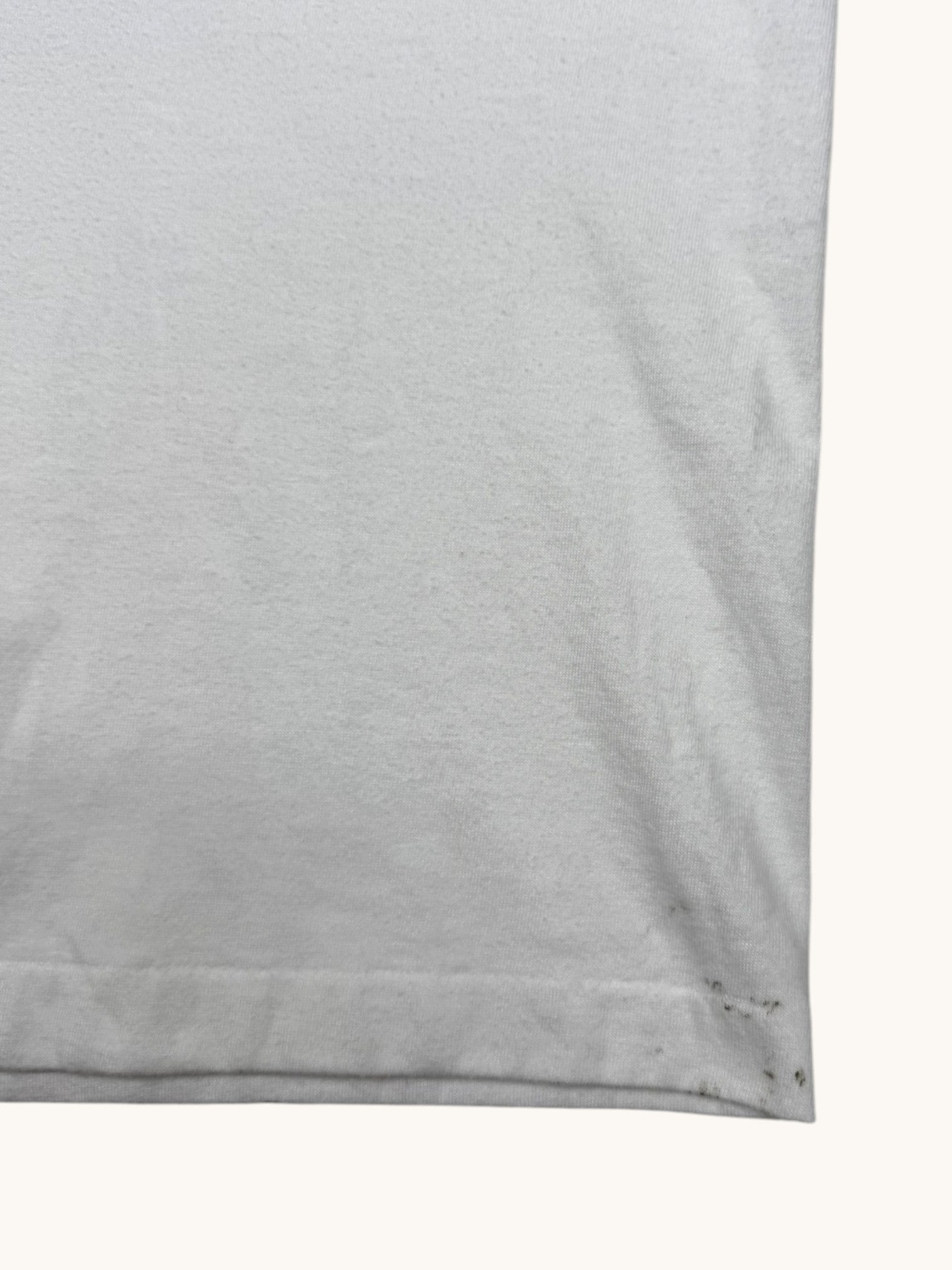 90s Anvil White Golf Polo - XL