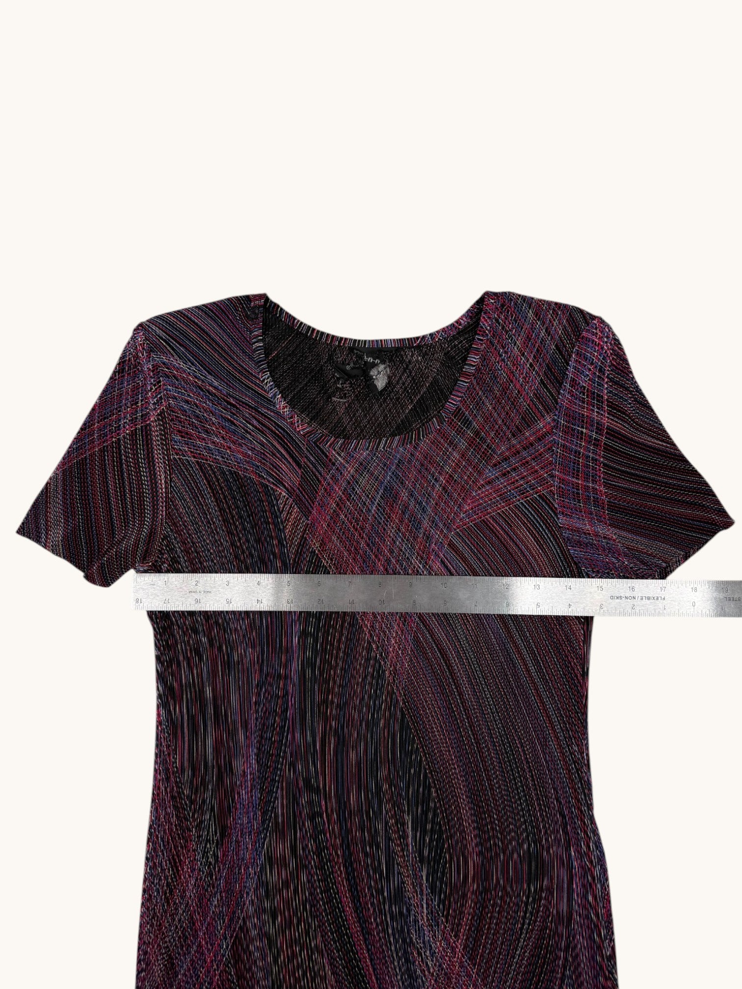 90s Connected Multicolor Mini Dress