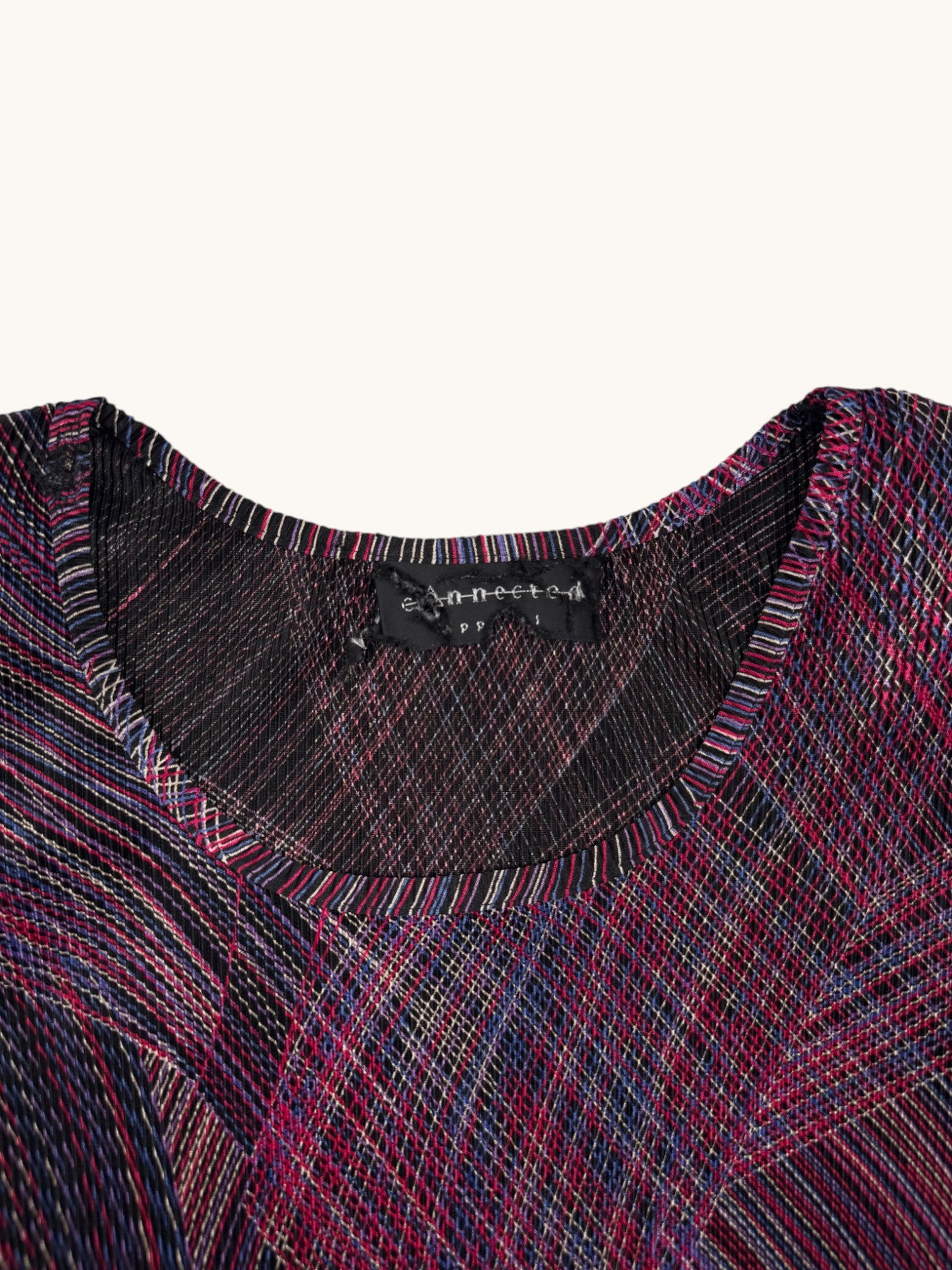 90s Connected Multicolor Mini Dress