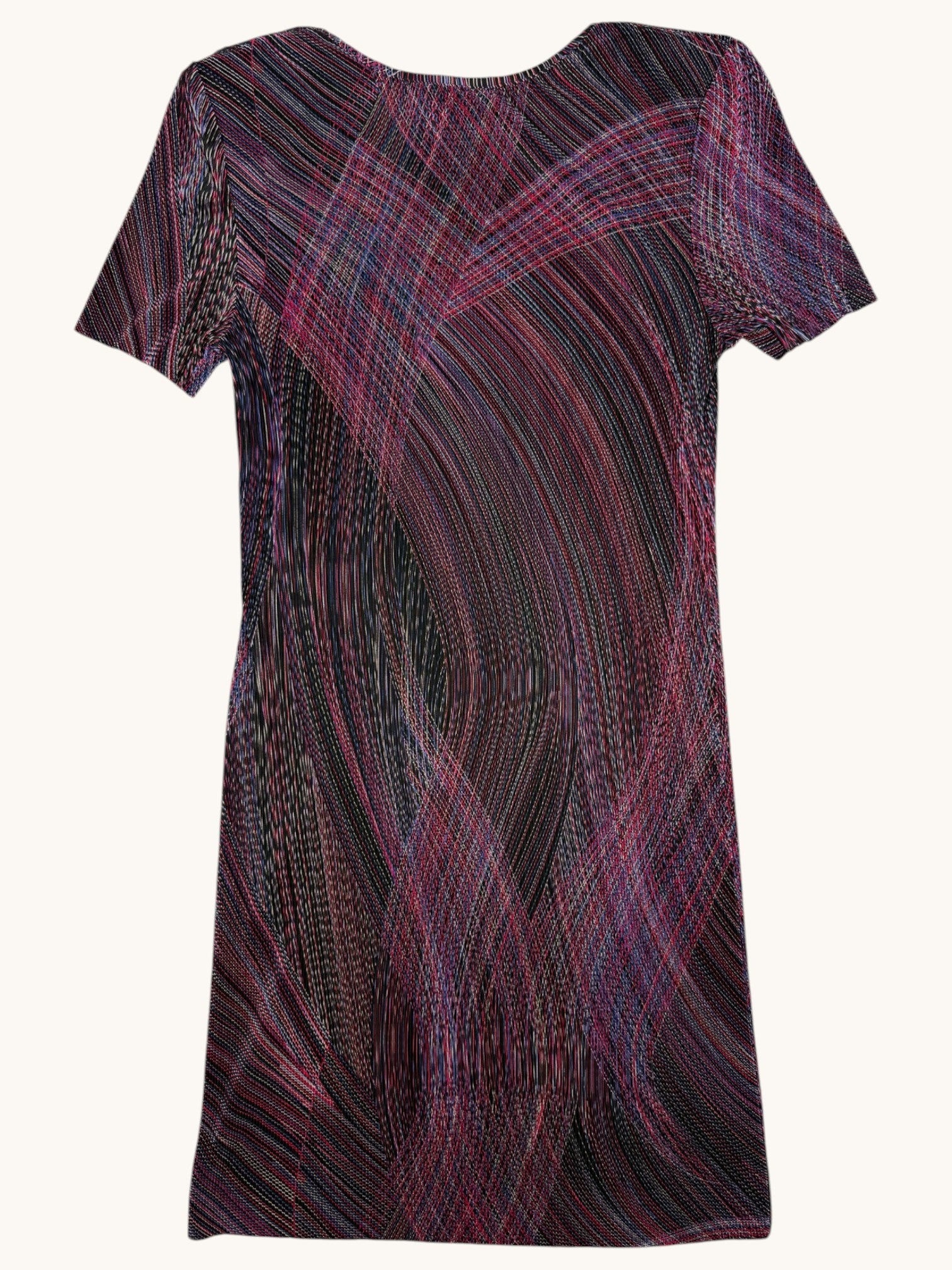 90s Connected Multicolor Mini Dress