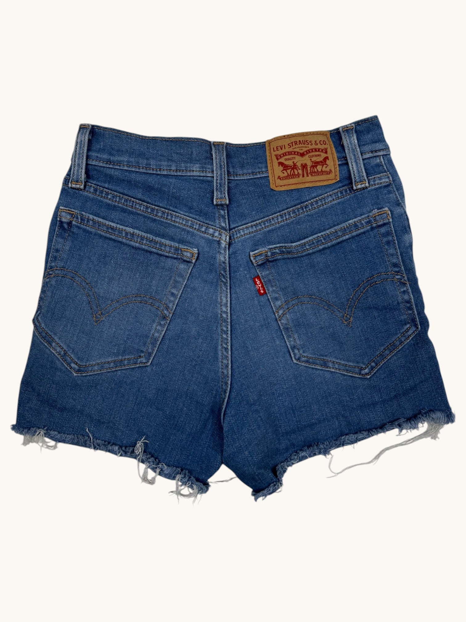 Levi's Blue Denim Shorts - 24