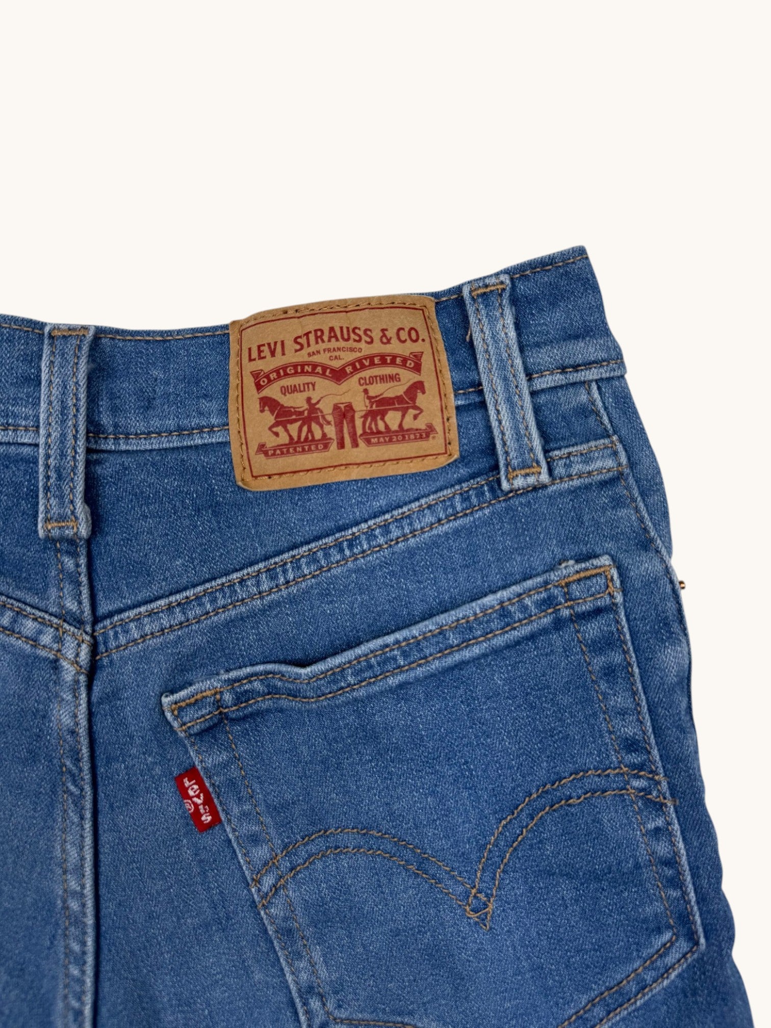 Levi's Blue Denim Shorts - 24