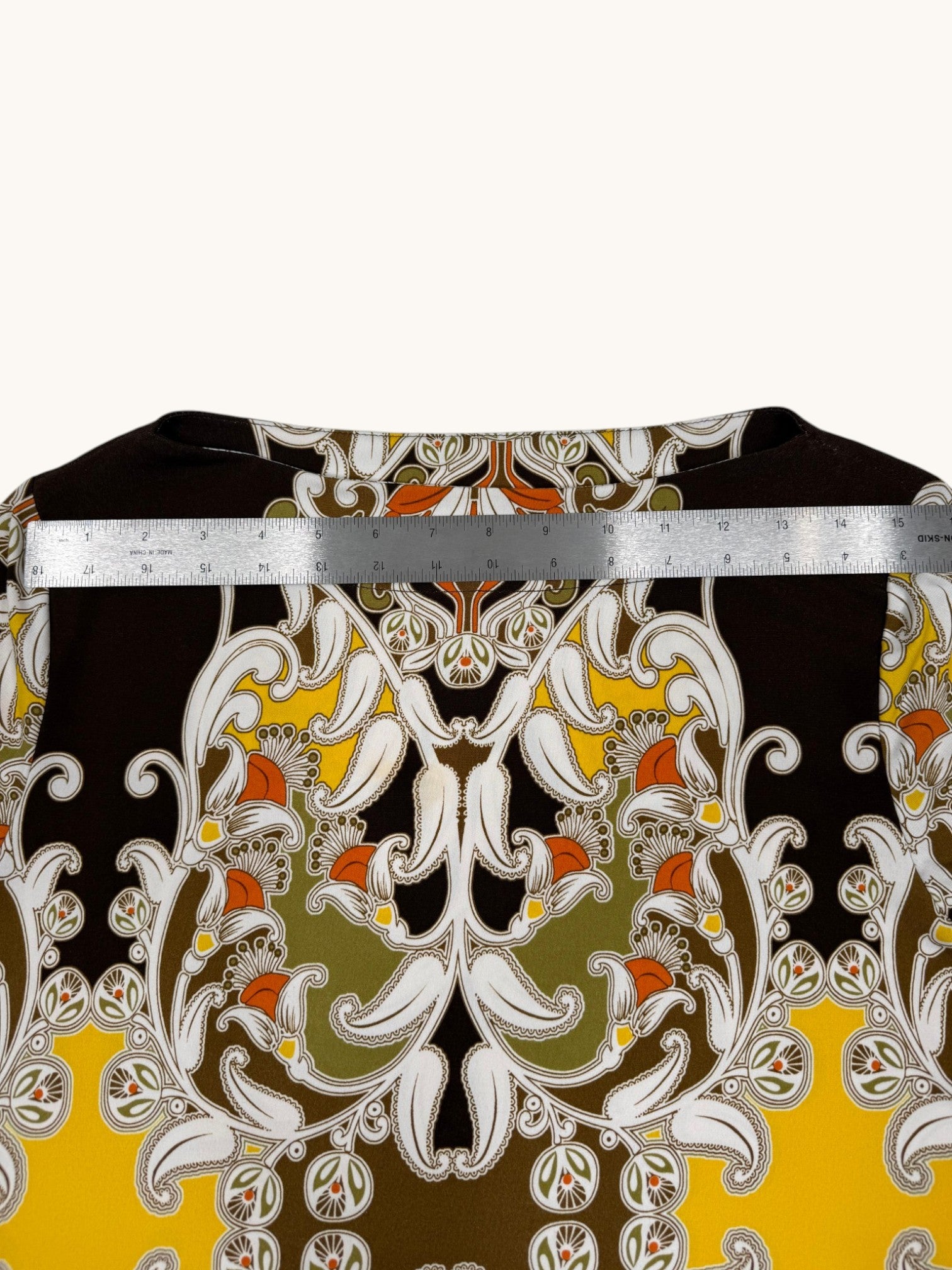 90s Rafaella Multicolor Patterned Tunic - L