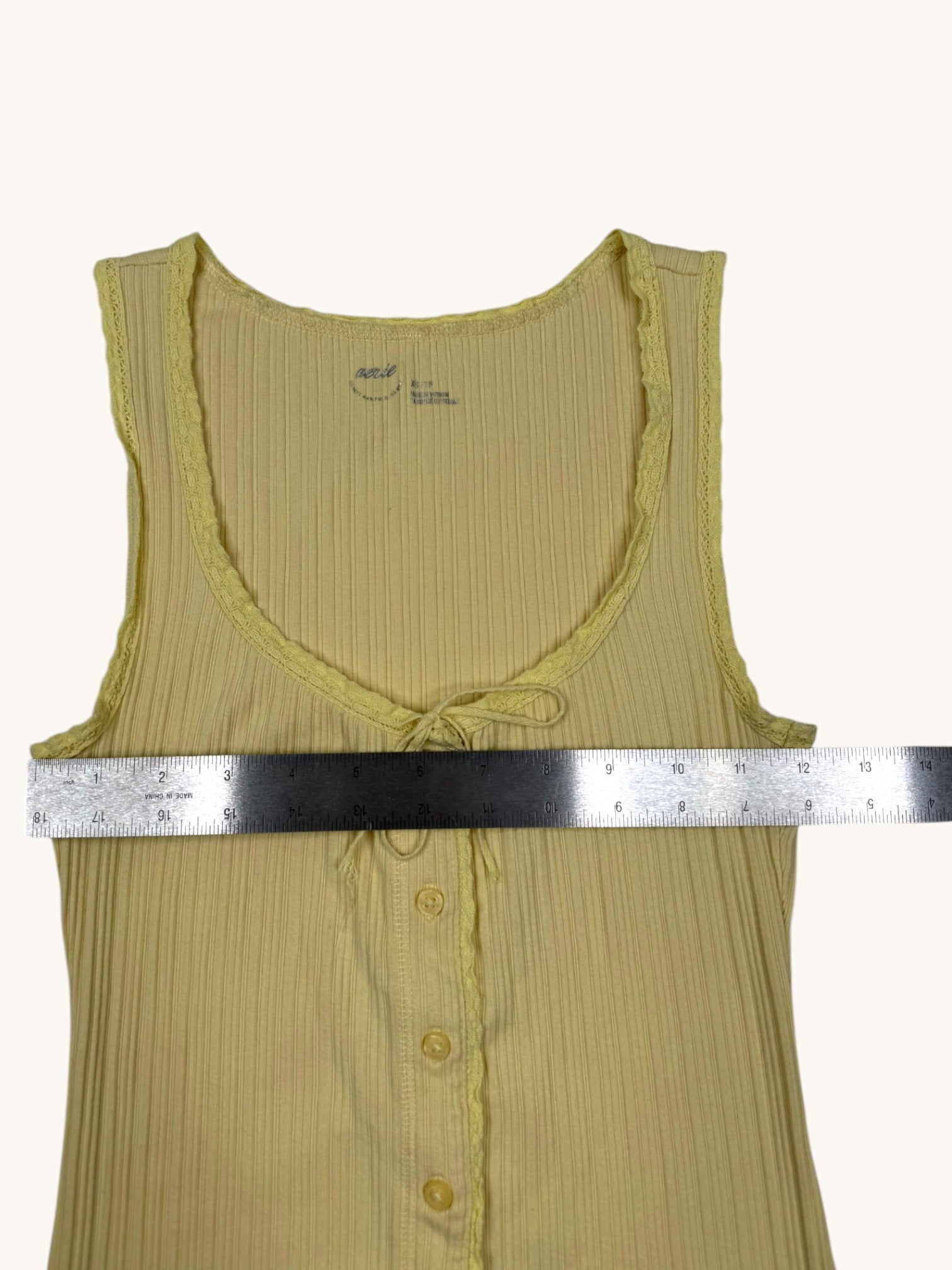 Aerie Yellow Tank - XS