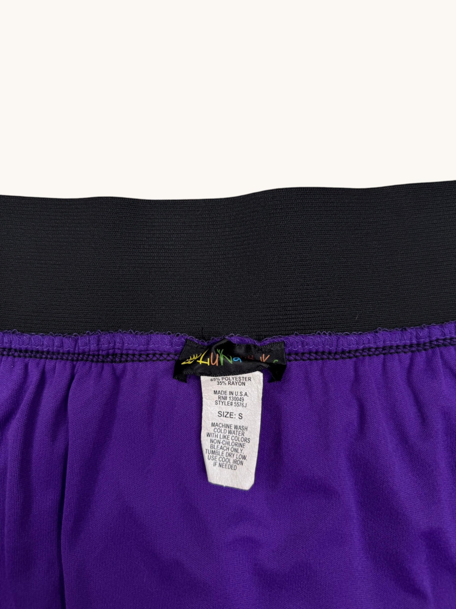 90s Luna Tiks Purple Skirt - S
